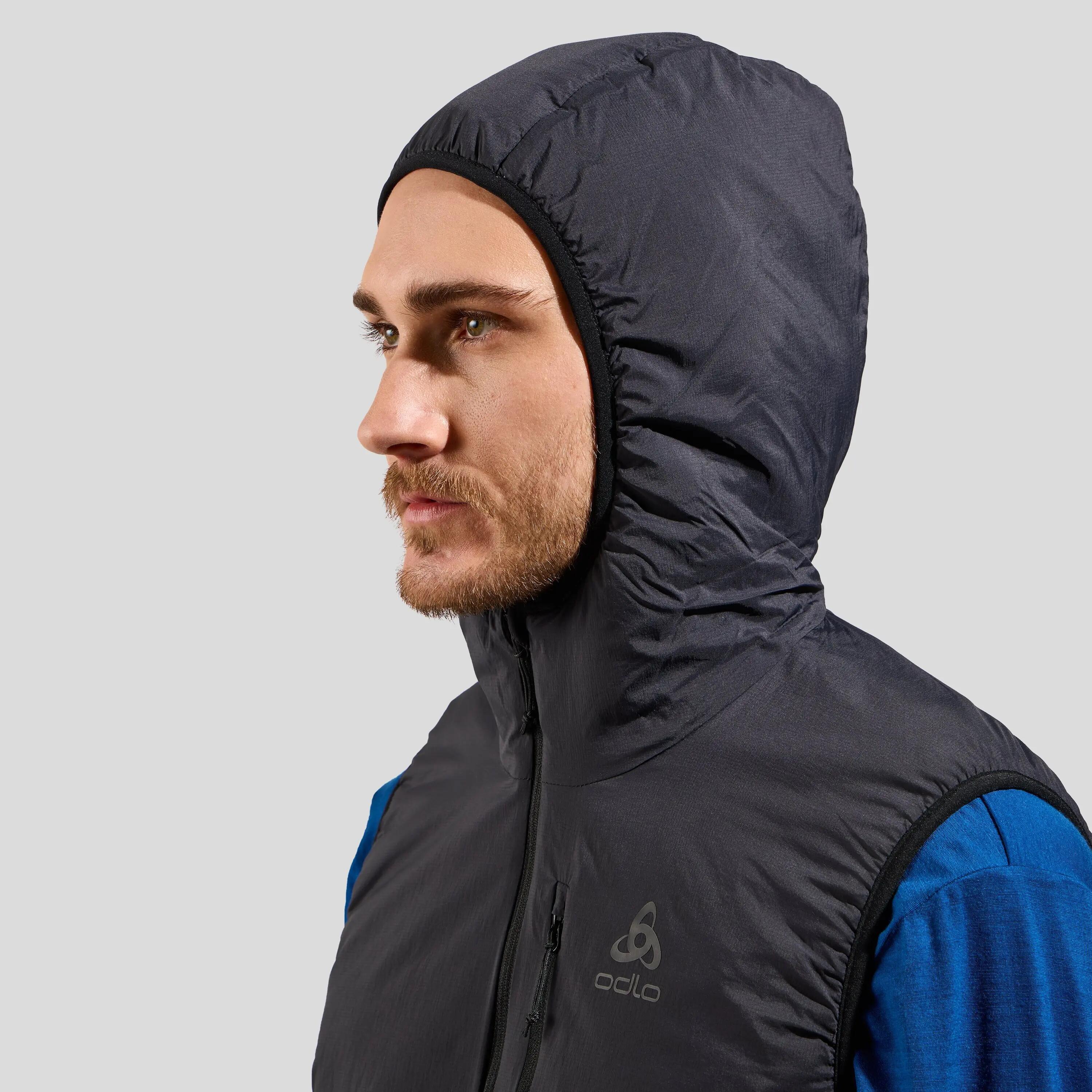 Odlo Ascent Hyper Contrast Hybrid Vest Preto 5/8