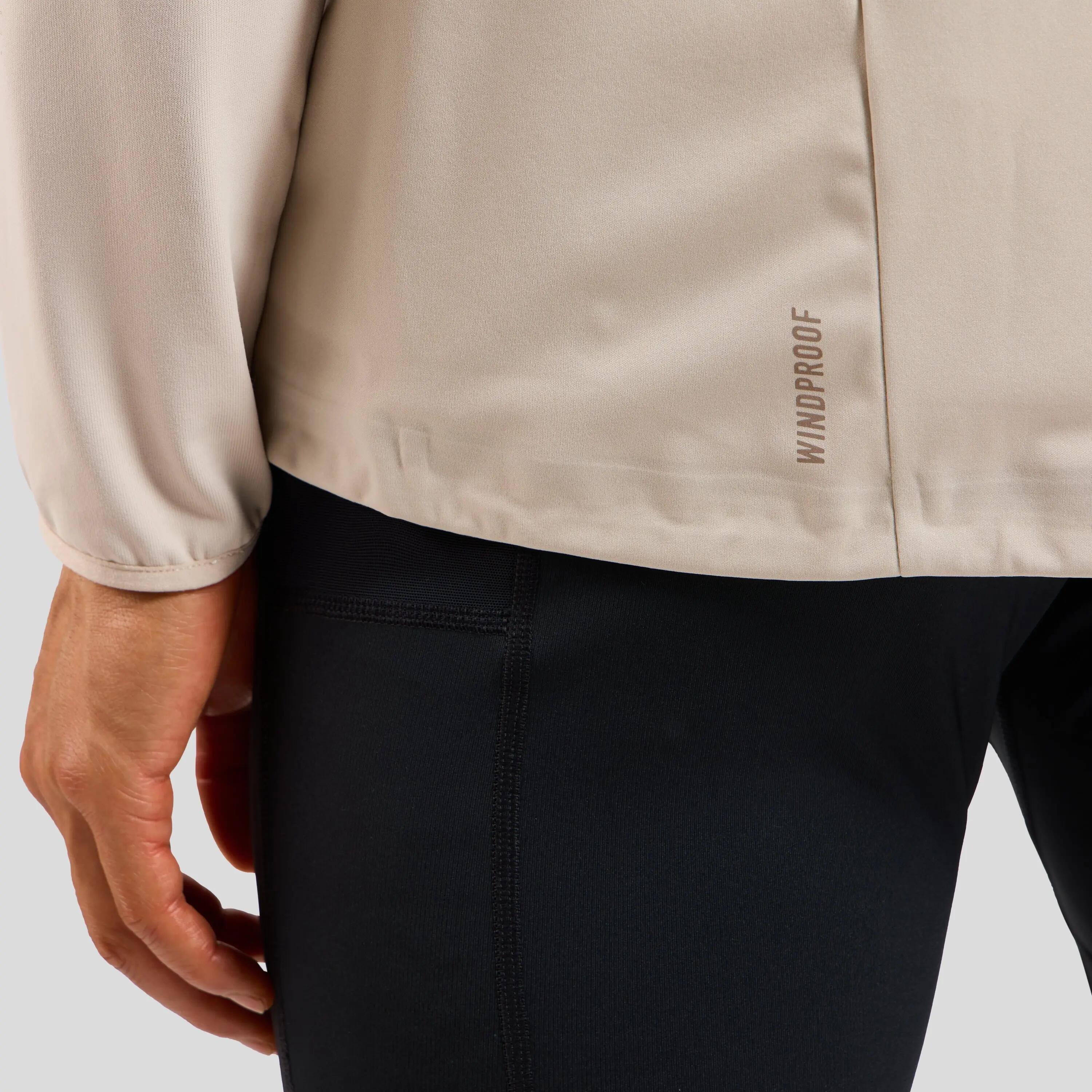 Veste Sans Manches Odlo Zeroweight Warm 2.0 Beige Homme 5/8