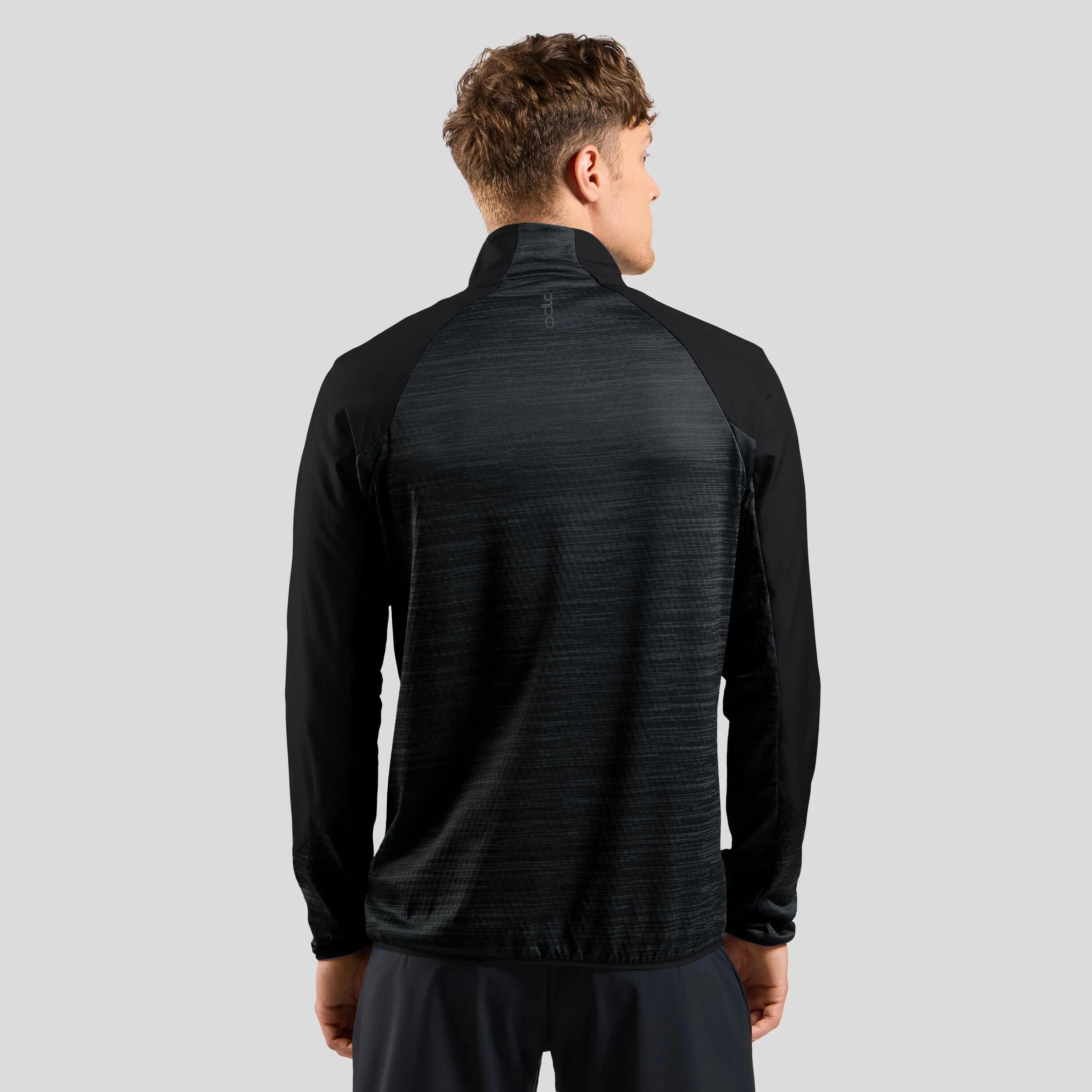 Odlo Run Easy Warm Long Sleeve Jas Zwart 2/8