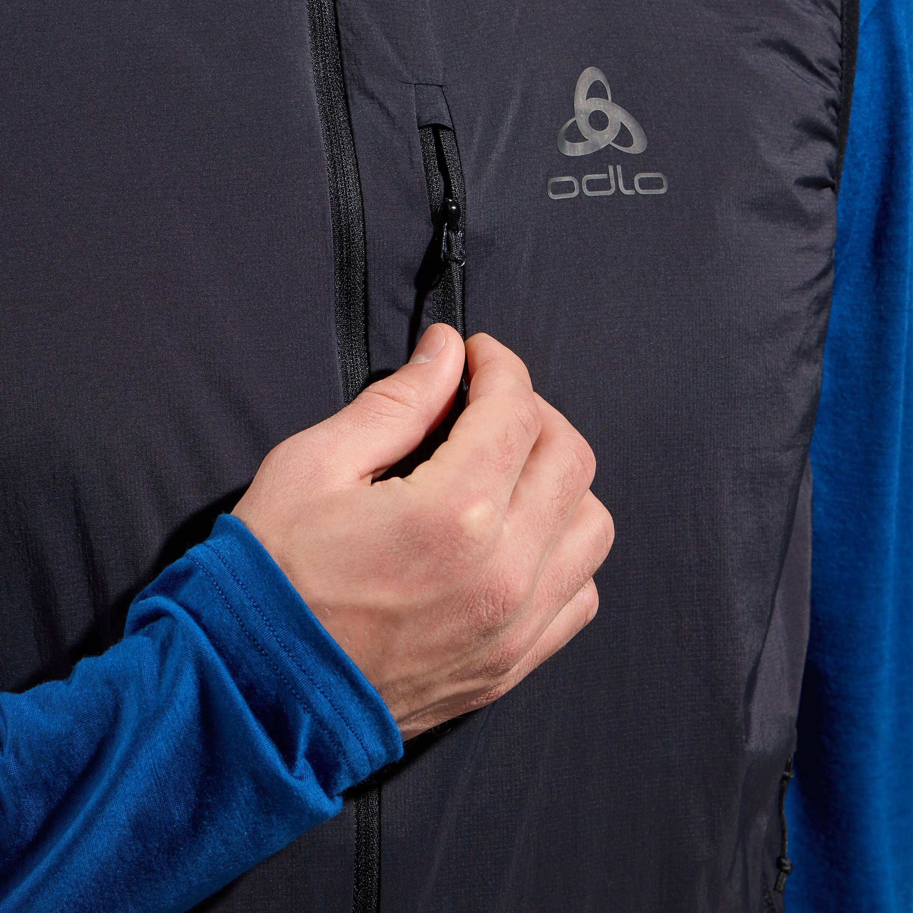 Odlo Ascent Hyper Contrast Hybrid Vest Preto 3/8
