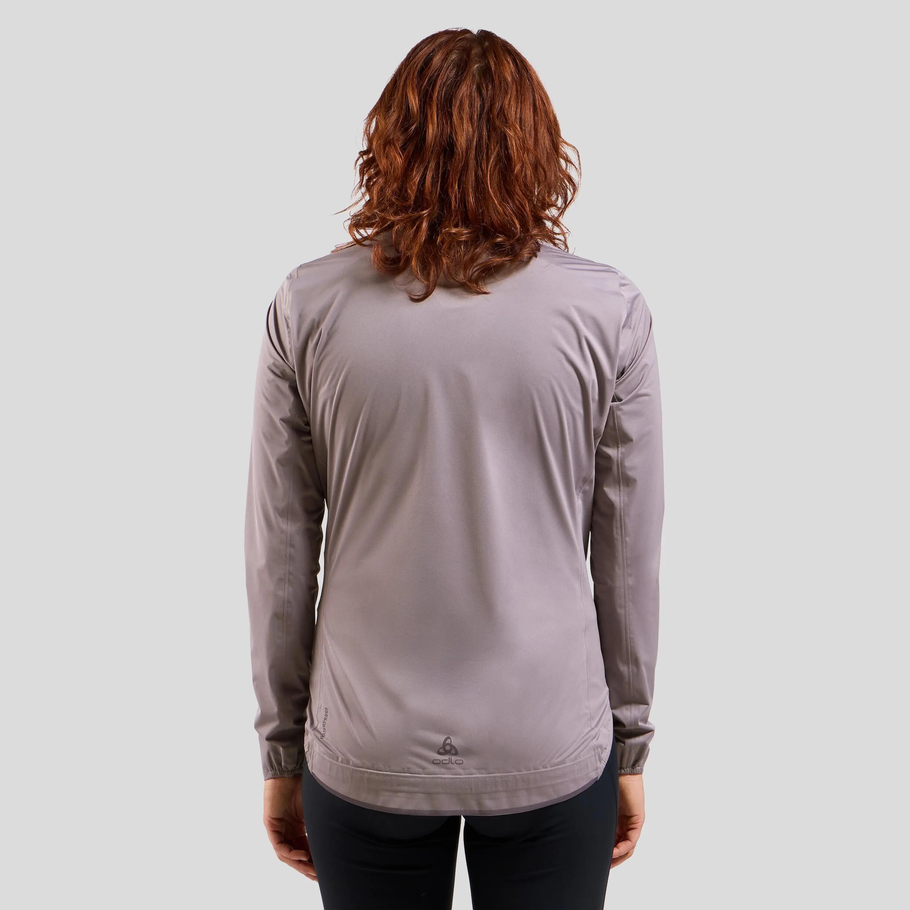 Veste Manches Longues Femme Odlo Zeroweight Performance Knit Gris 2/8