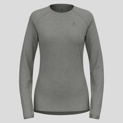 Odlo odlo t-shirt crew neck l/s x-alp pw 115 sportshirt grijs gem m