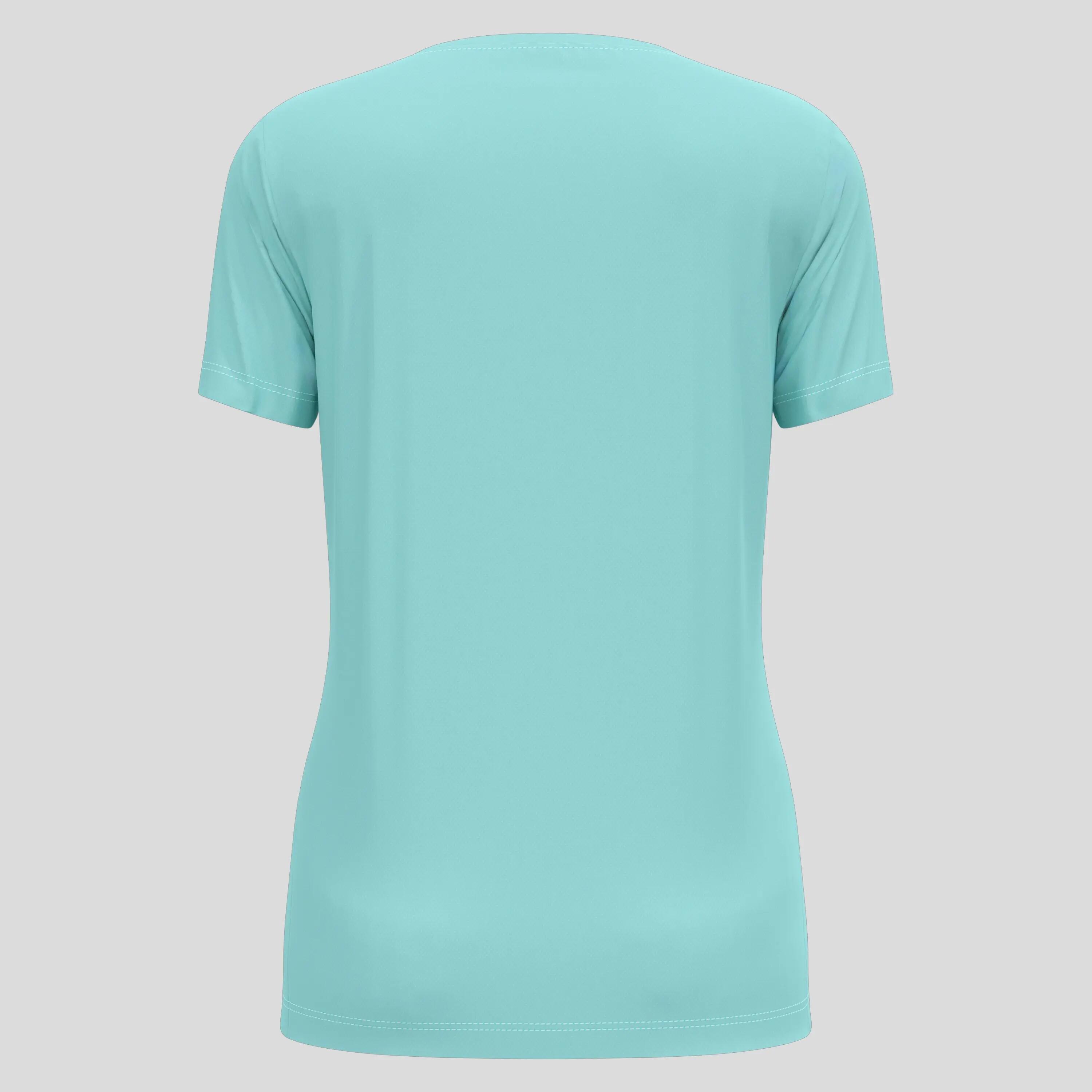 Koszulka z krótkim rękawem damska ODLO F-Dry Ridgeline T-Shirt Crew Neck 2/4