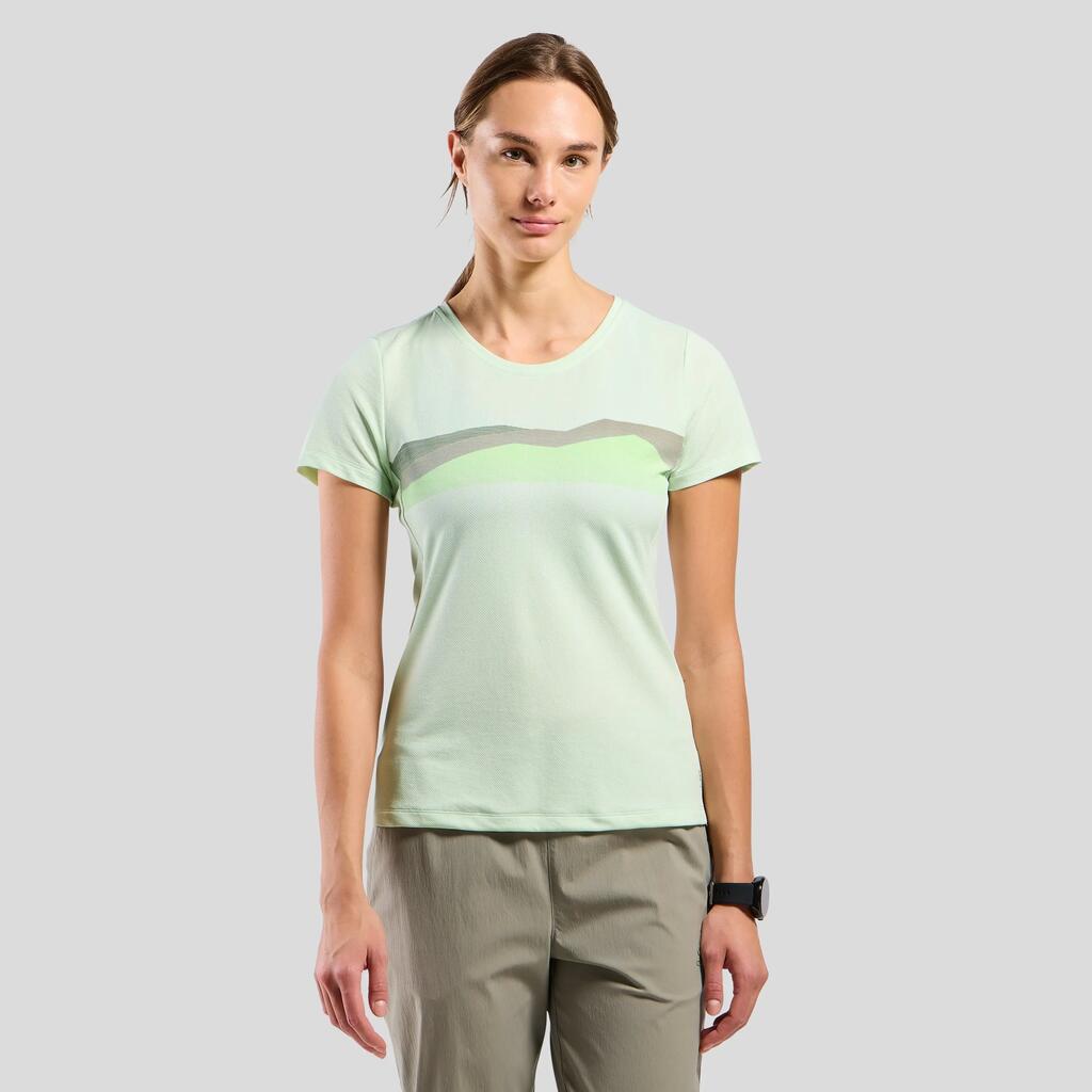 Odlo F-Dry Ridgeline Women's Technical T-Shirt Light Green