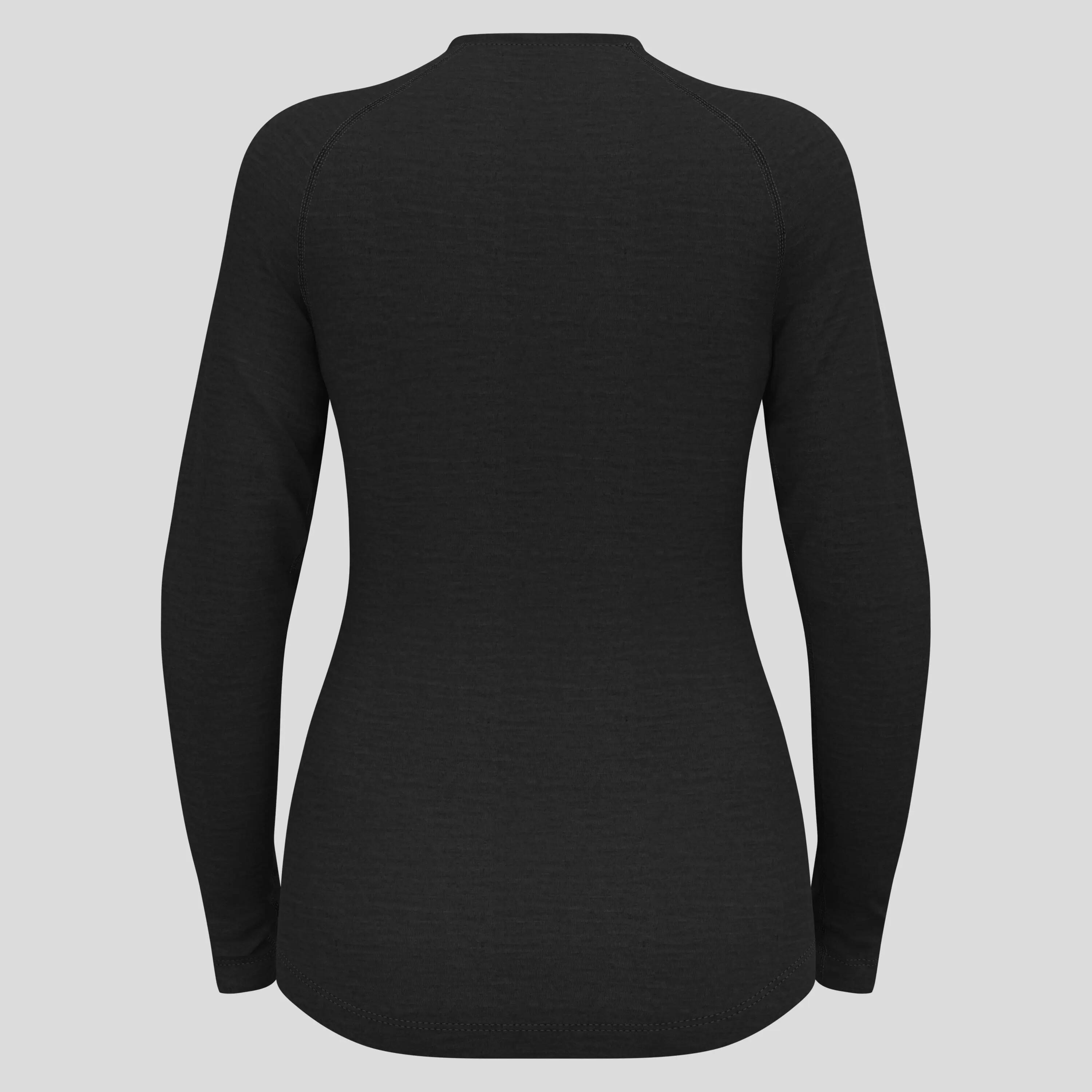 Damen Unterhemd BL TOP crew neck l/s NATURAL P 7/12