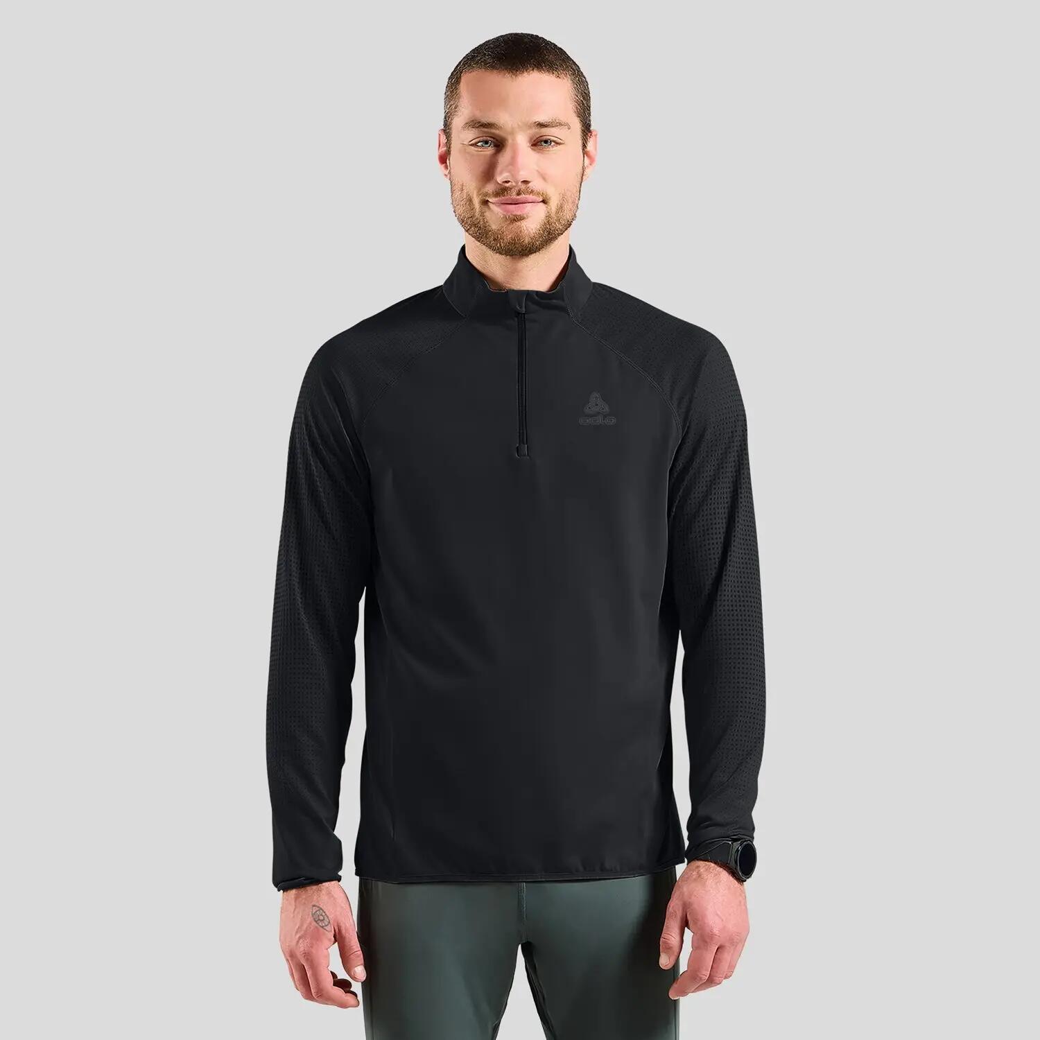 Bluza techniczna męska ODLO Zeroweight Warm Mid Layer 1/2 Zip 3/7