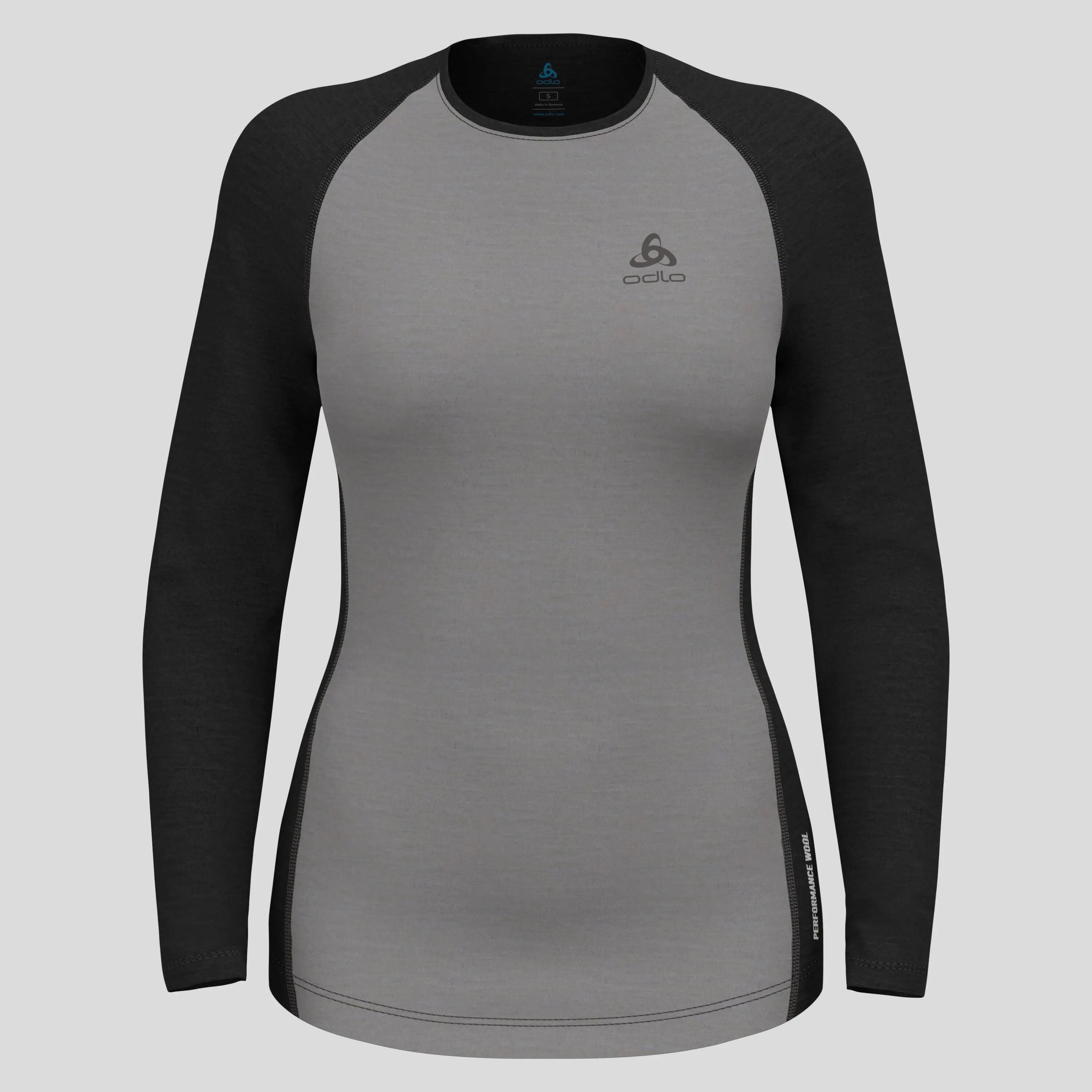 Damen Unterhemd BL TOP crew neck l/s NATURAL P 6/12