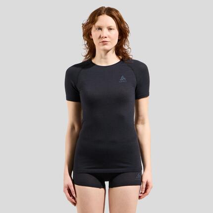 T-shirt Technique Femme Odlo Performance Wool 140 Noir