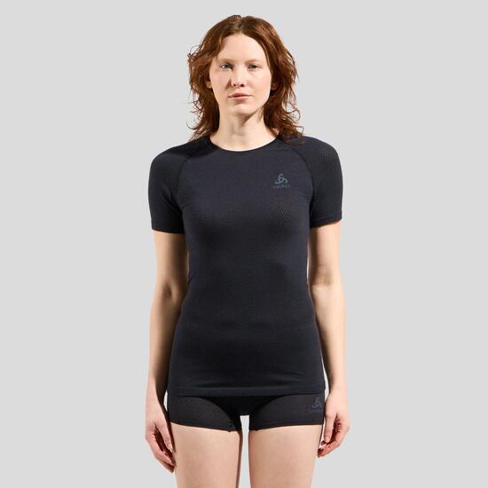 T-shirt Technique Femme Odlo Performance Wool 140 Noir