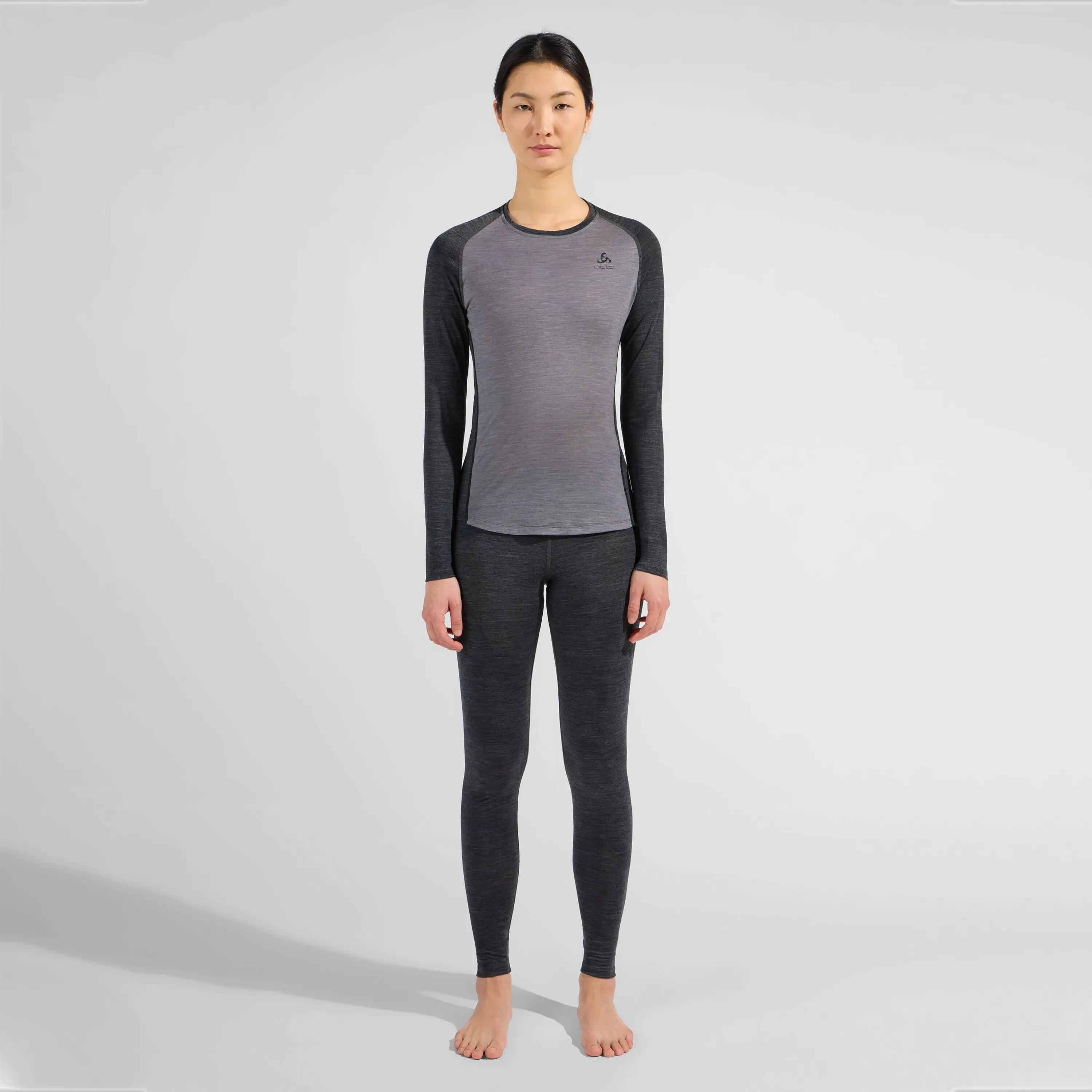 Damen Unterhemd BL TOP crew neck l/s NATURAL P 5/12