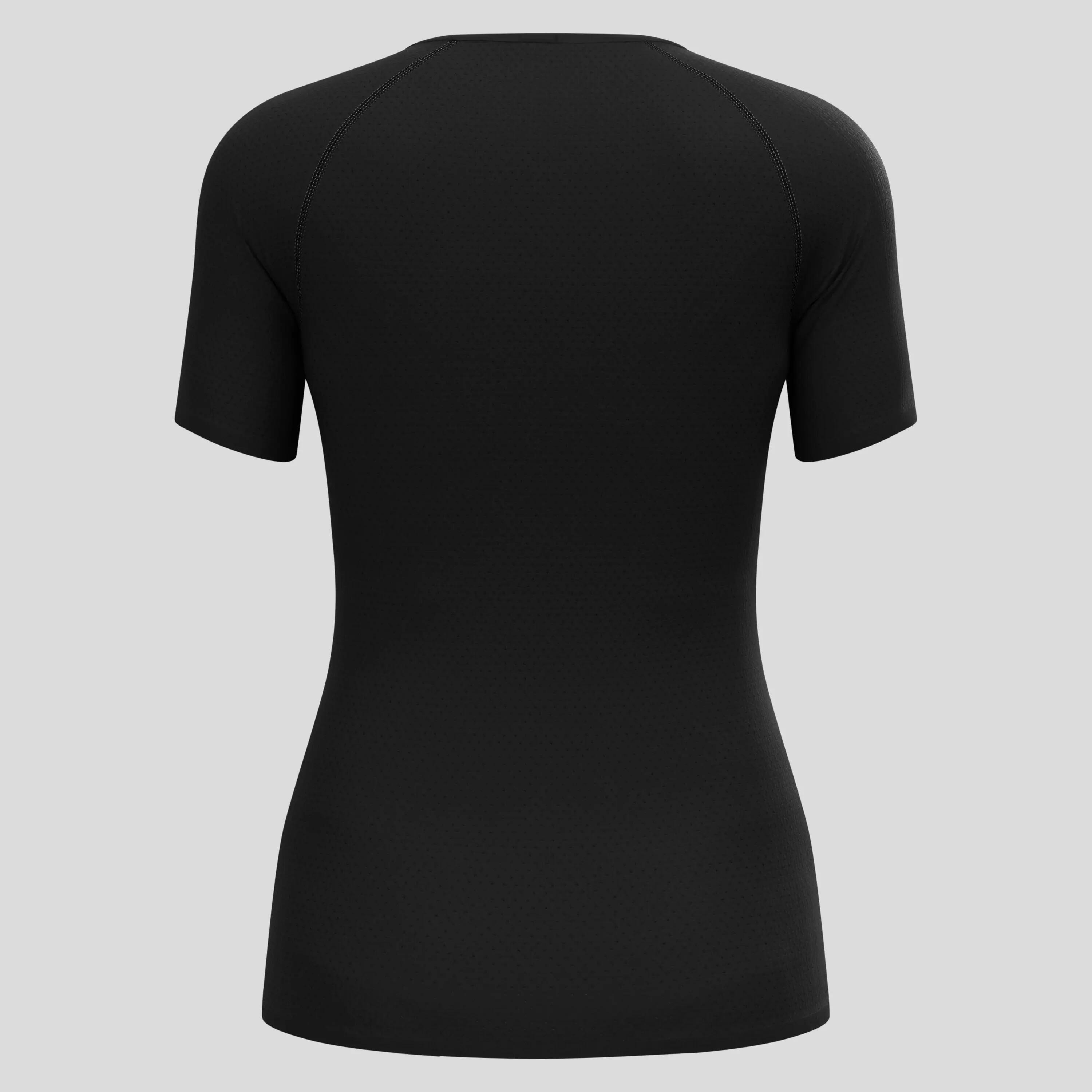 Koszulka termoaktywna damska Odlo Merino PW 140 Seamless BL Top Crew Neck SS 7/7