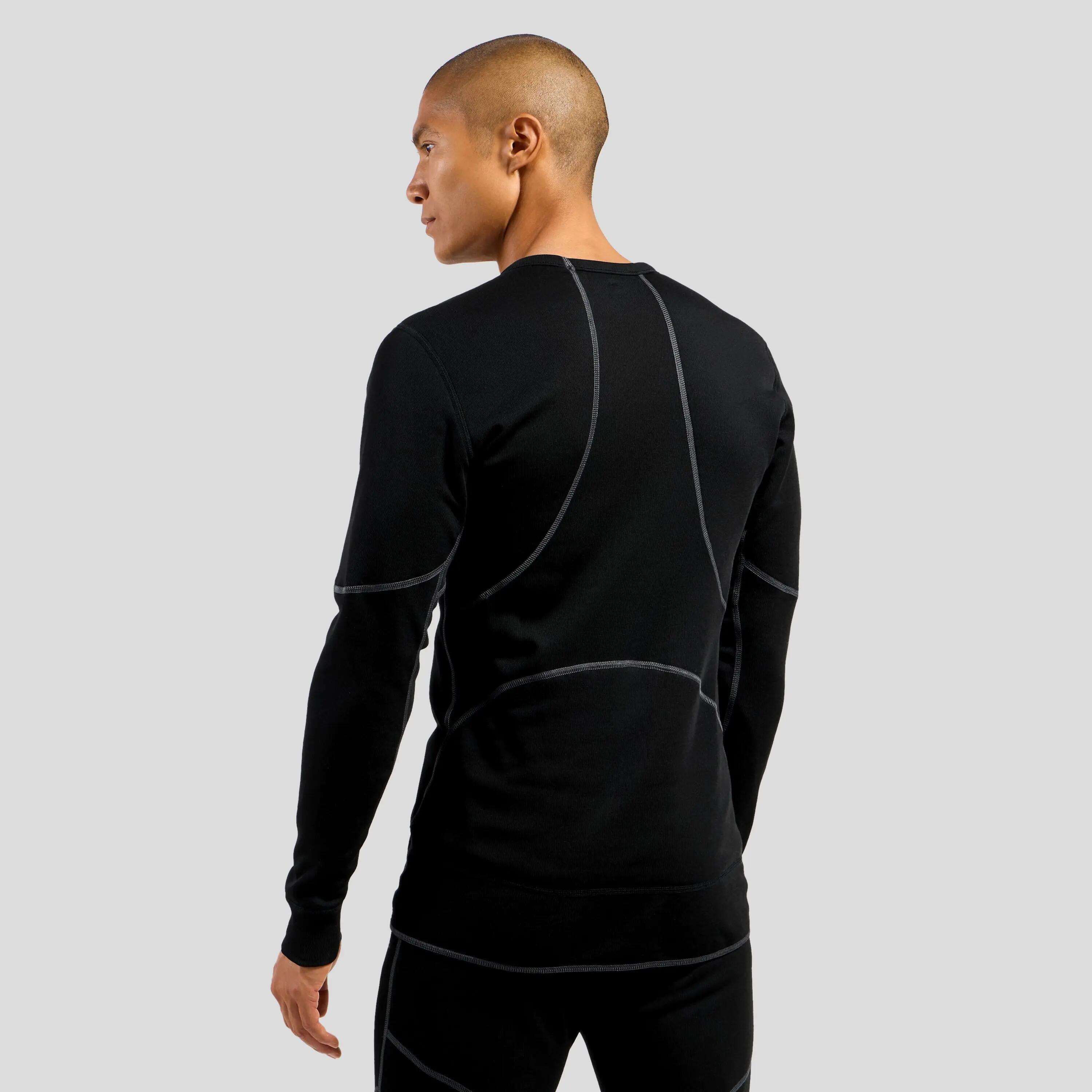 ODLO Shirt Ronde Hals Lange Mouwen Active X-Warm Eco Sporttrui ZWART XXL 2/8