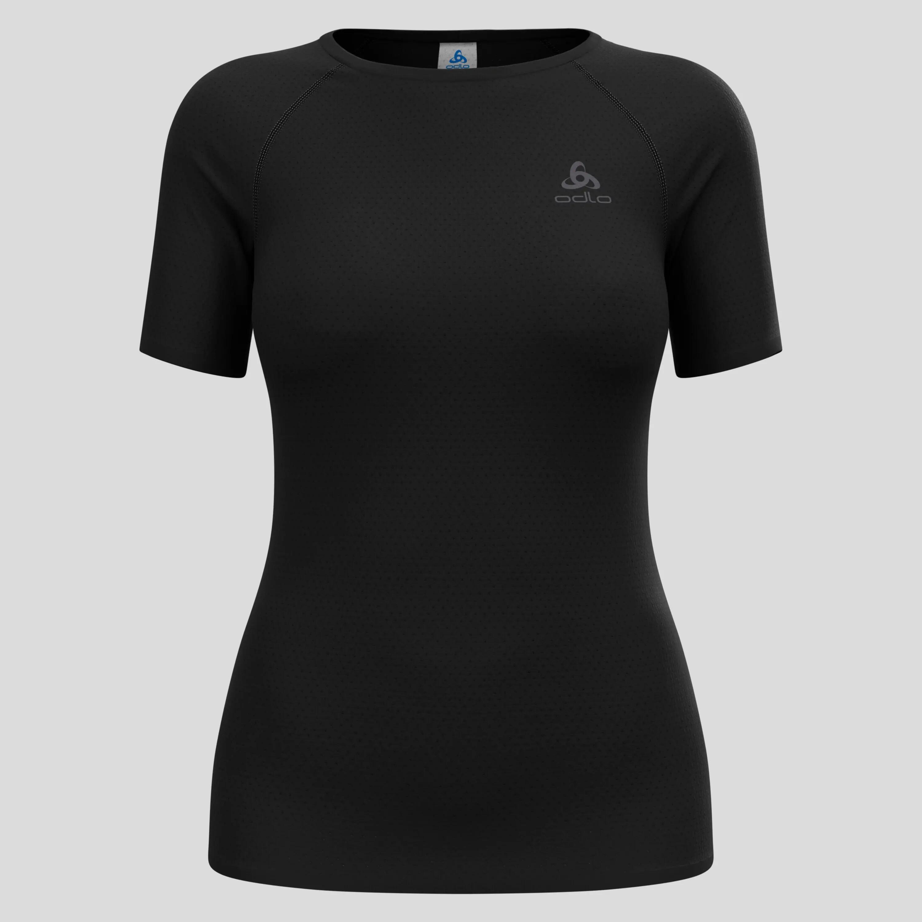Koszulka termoaktywna damska Odlo Merino PW 140 Seamless BL Top Crew Neck SS 6/7
