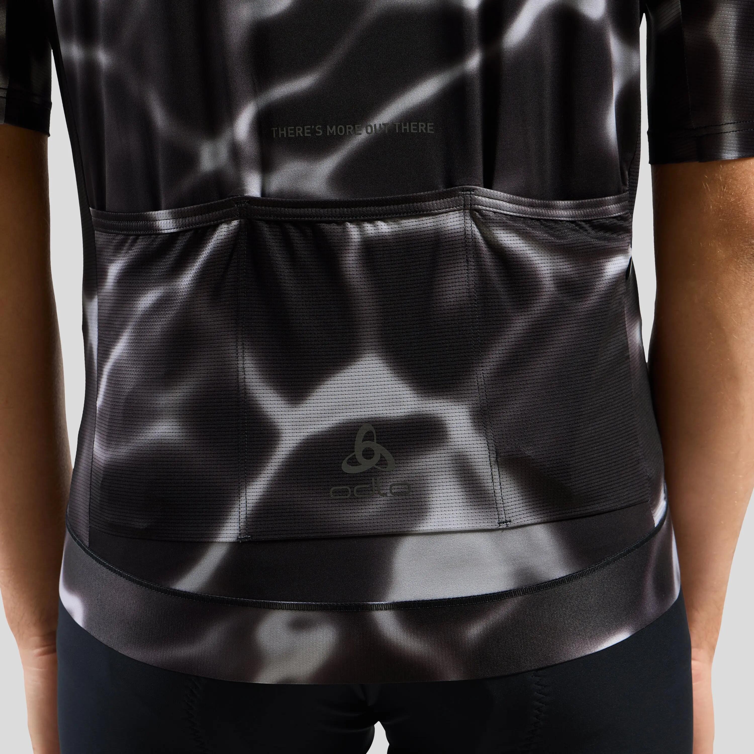 Zeroweight Pro Chill-Tec Radtrikot mit Reissverschluss und Print ODLO 4/7
