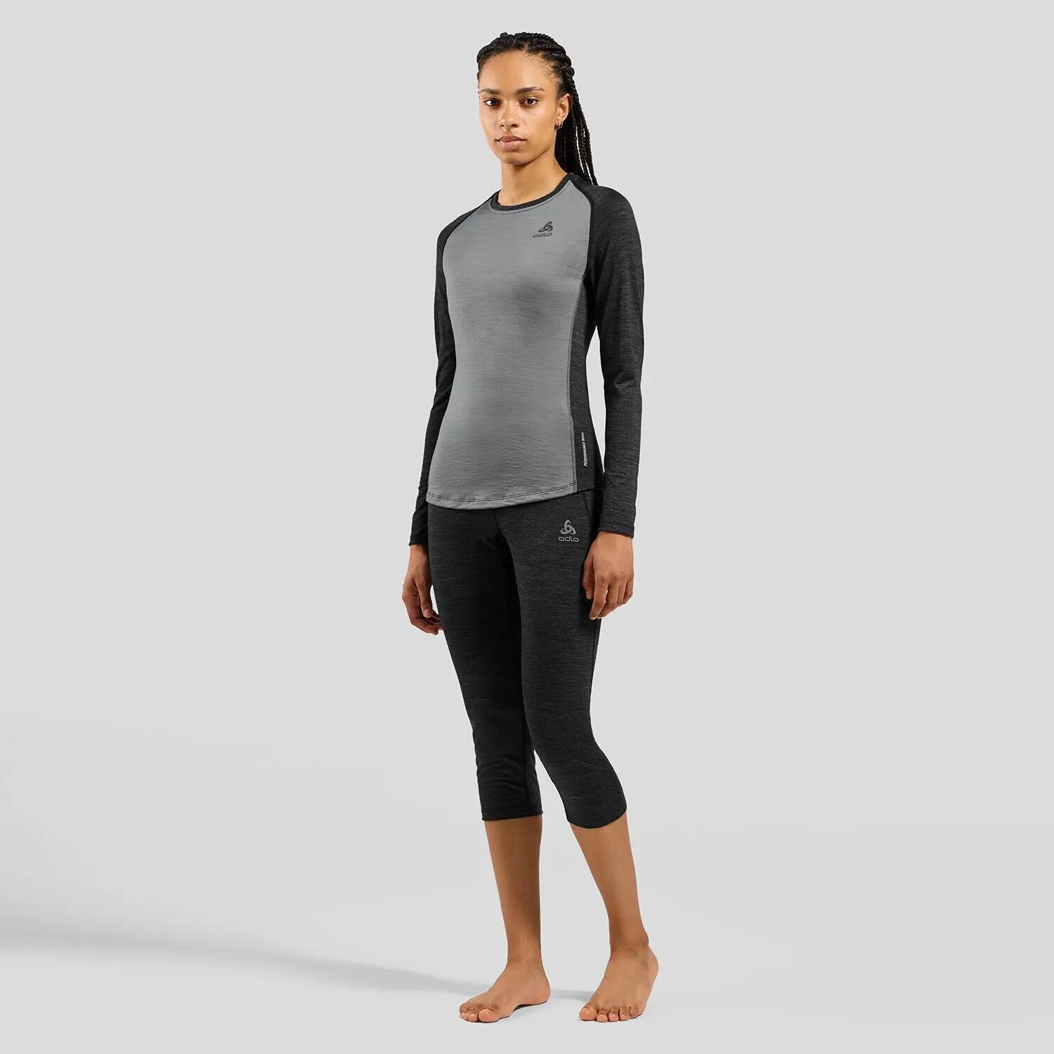 Damen Unterhemd BL TOP crew neck l/s NATURAL P 12/12