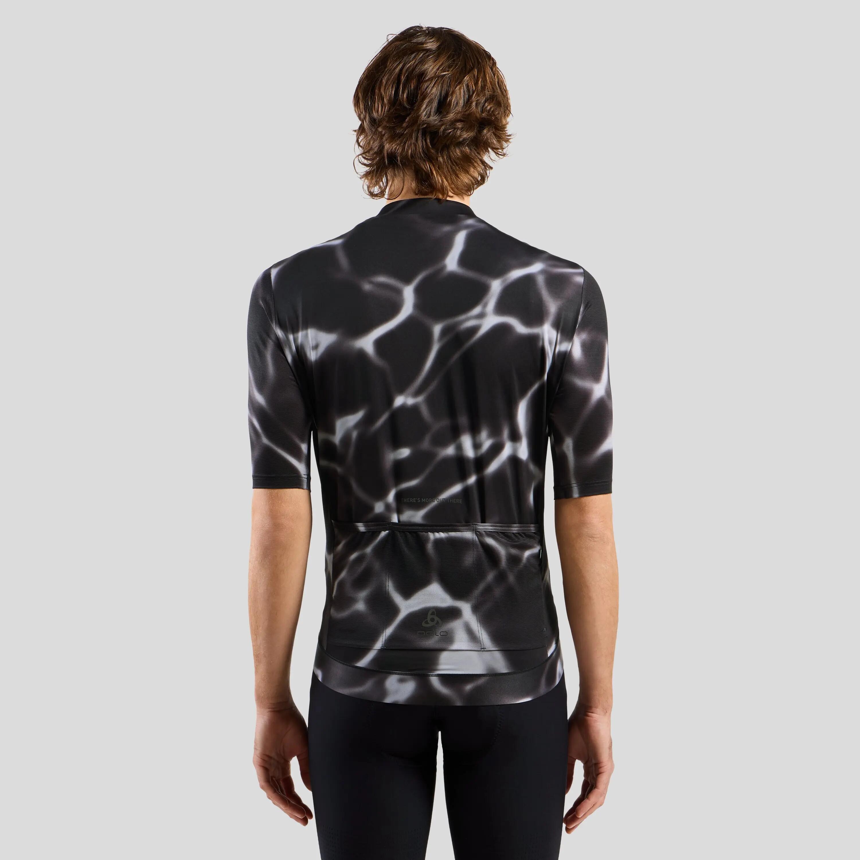 Zeroweight Pro Chill-Tec Radtrikot mit Reissverschluss und Print ODLO 2/7