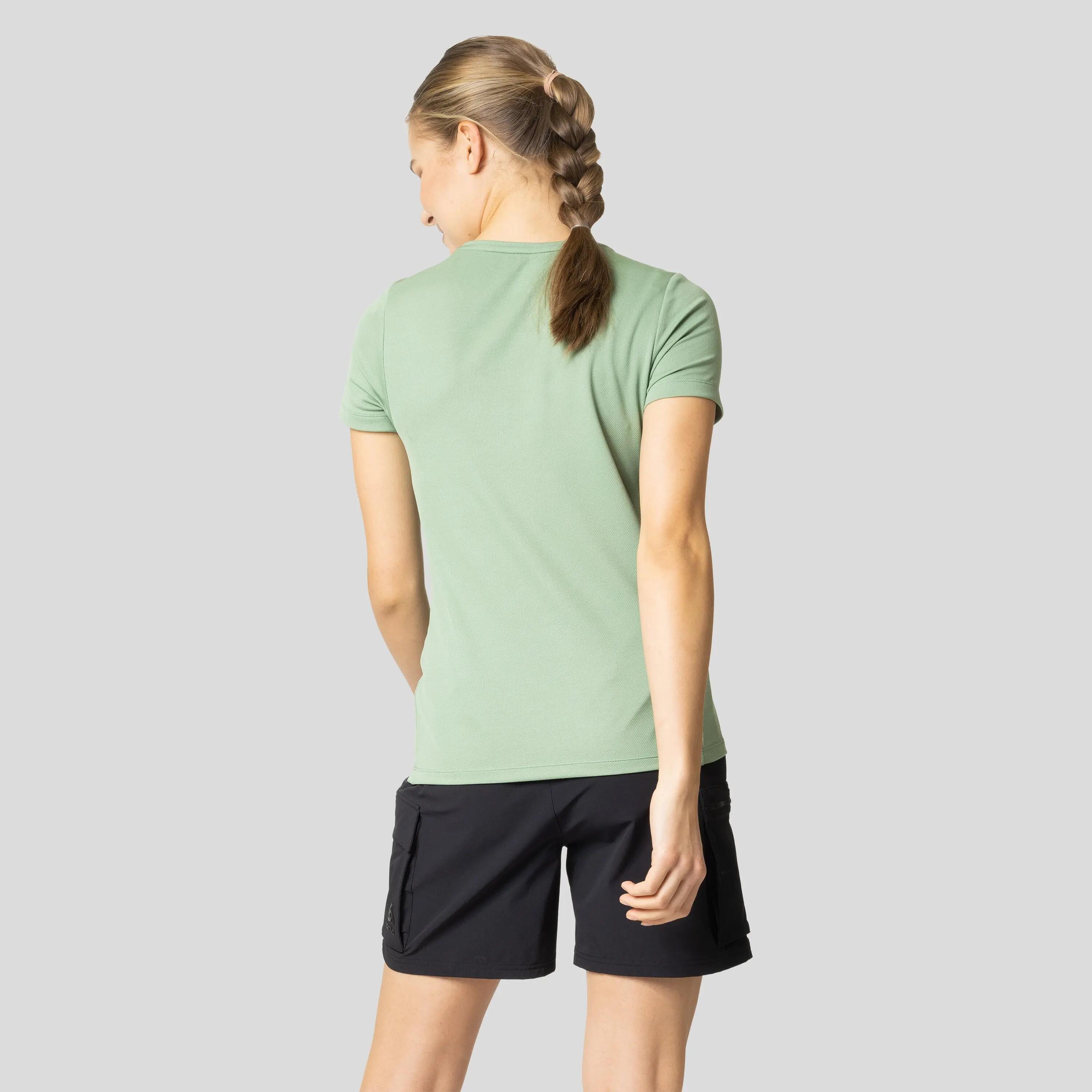 Maglia a manica corta Odlo F-Dry Ridgeline Donna Verde 2/7