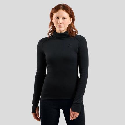 T-shirt Odlo Active Warm Baselayer Femme avec Masque L/S