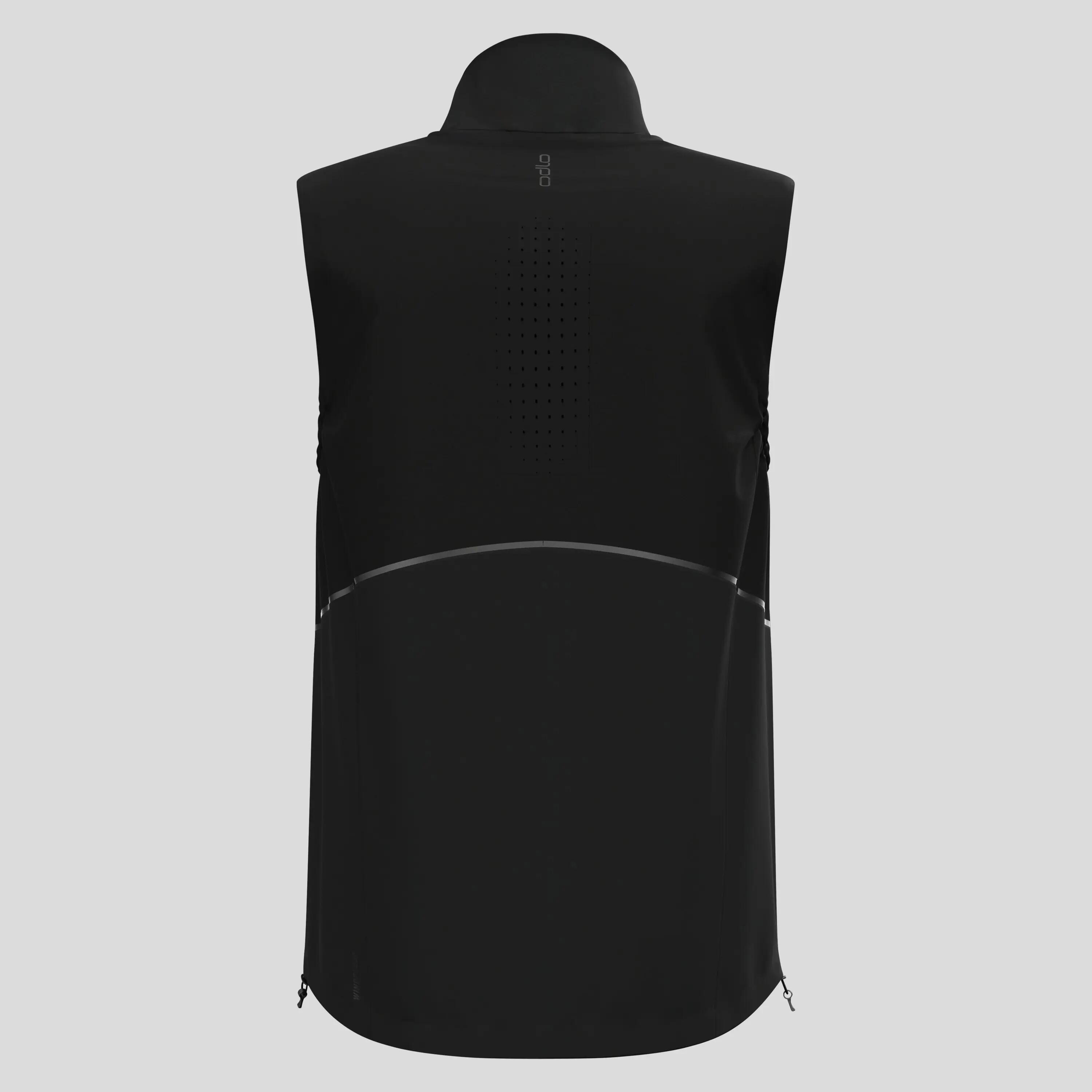 Chaqueta sin mangas Odlo Zeroweight Warm 2.0 Negra Hombre 8/10