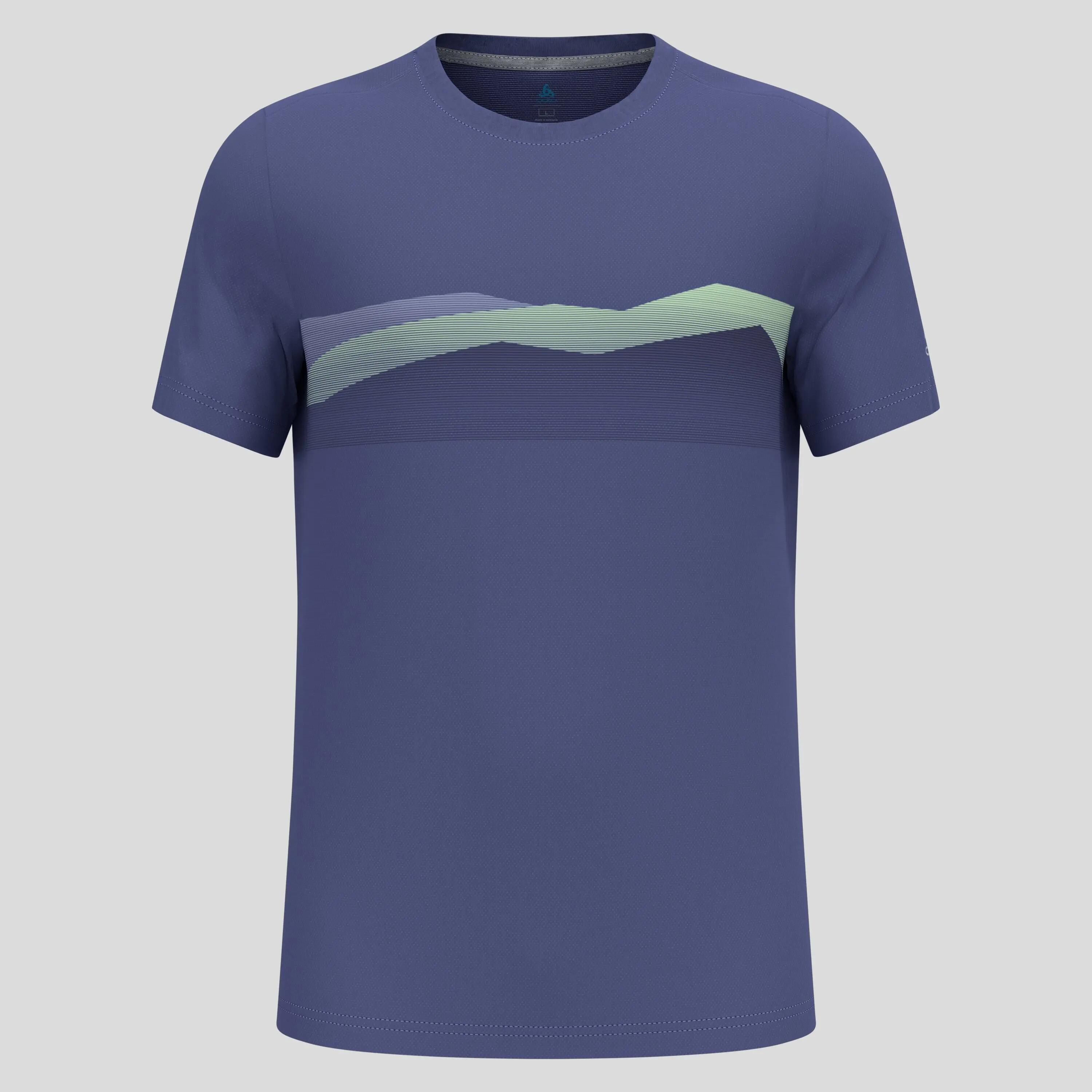Technisches T-Shirt Odlo F-Dry Ridgeline Violett 5/6