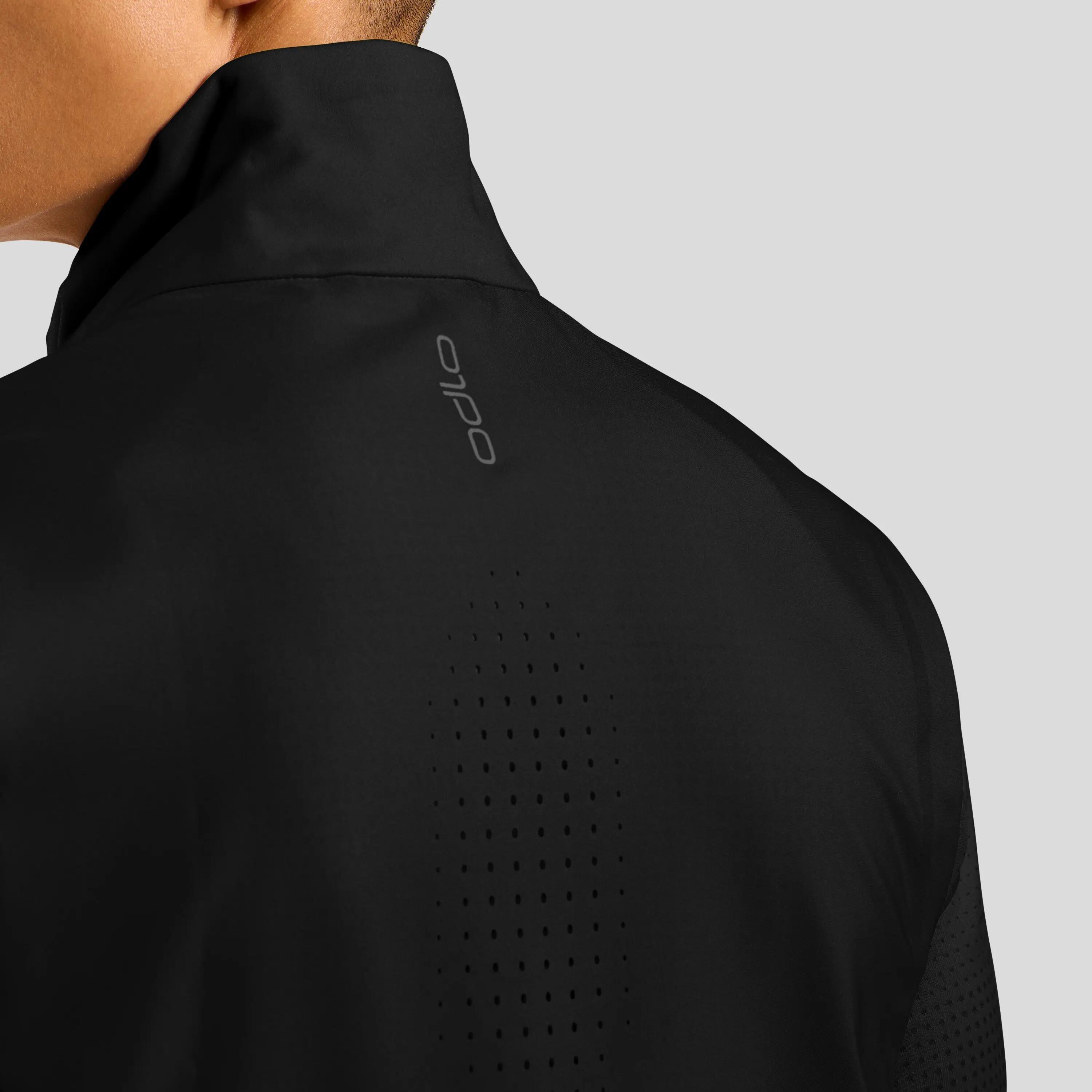 Chaqueta sin mangas Odlo Zeroweight Warm 2.0 Negra Hombre 4/10