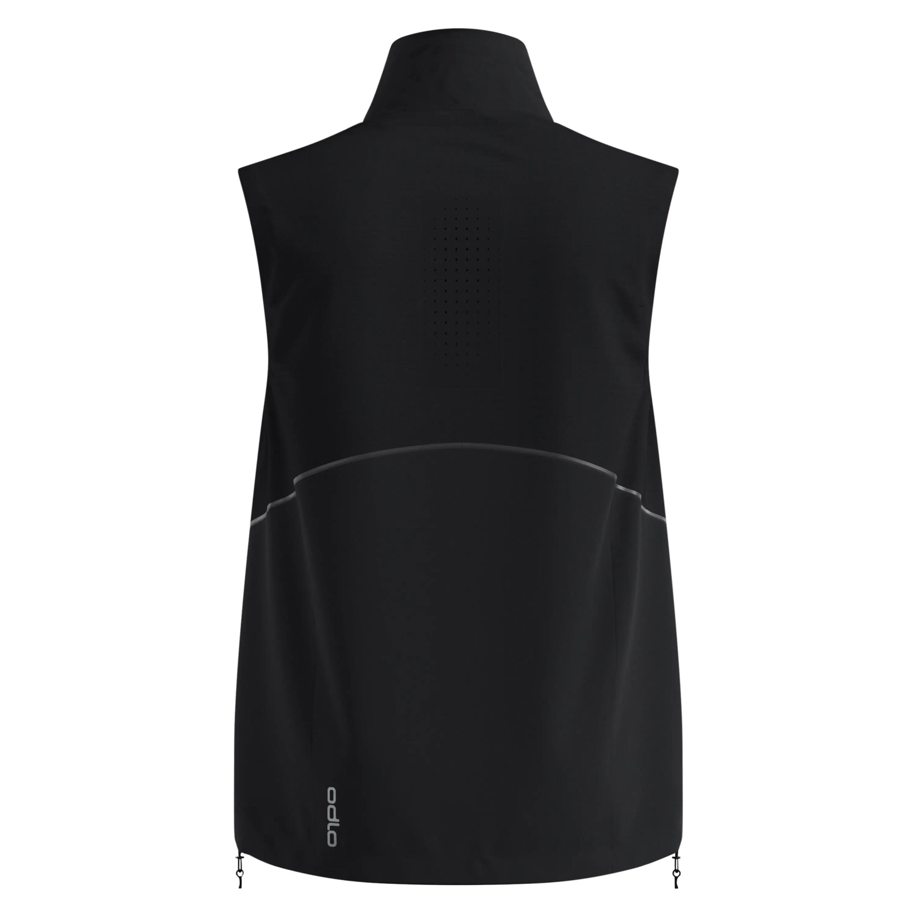 Chaqueta sin mangas Odlo Zeroweight Warm 2.0 Negra Hombre 10/10