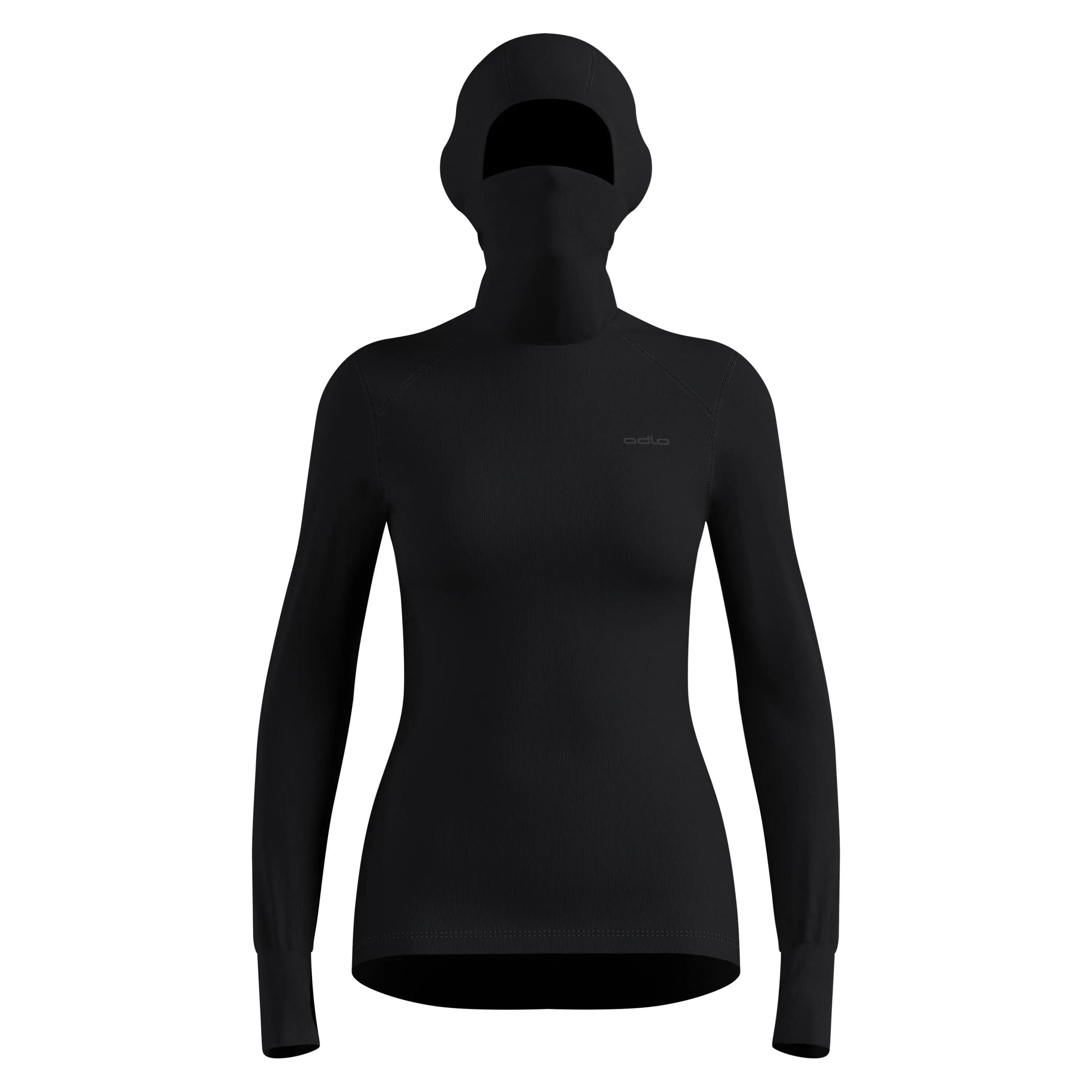 T-shirt Odlo Active Warm Baselayer Femme avec Masque L/S 11/12
