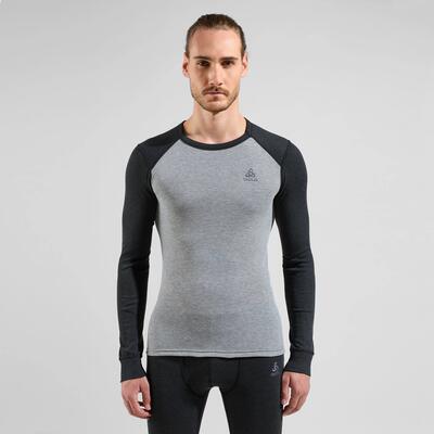 Odlo active warme eco trui / kousen set grijs