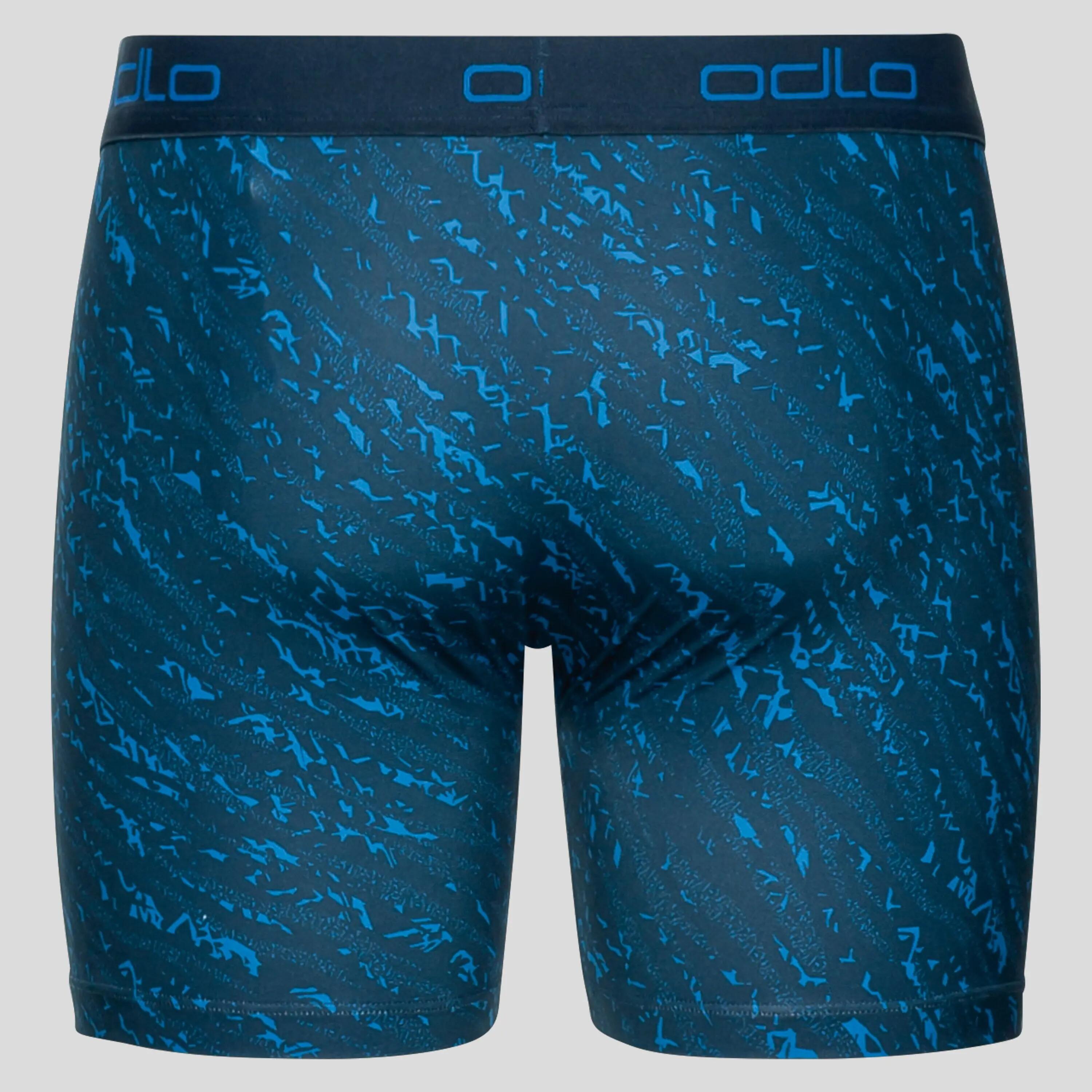 Lot de 2 x Boxers Odlo Active Everyday Eco Bleu Noir 2/4