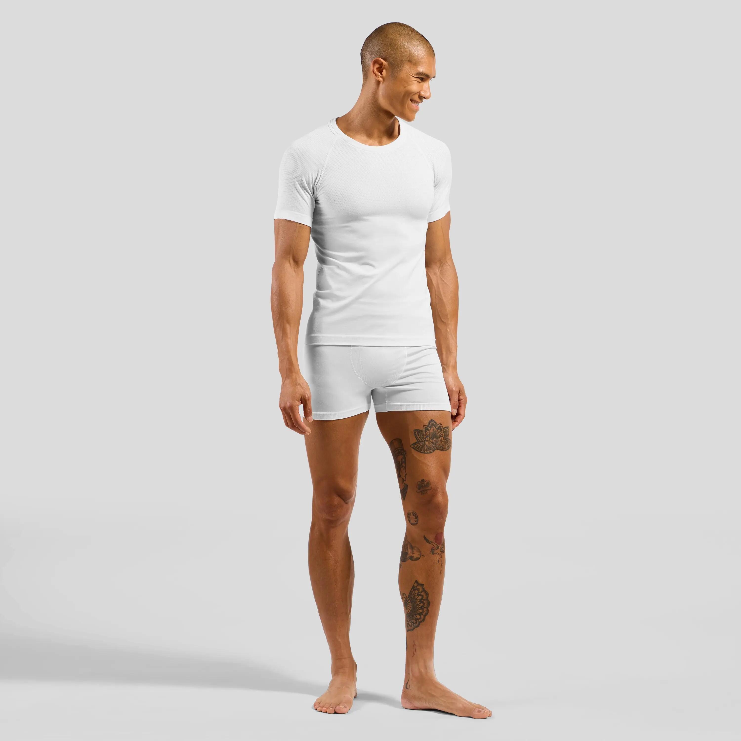 ODLO Shirt Korte Mouwen Performance Light ECO Thermoshirt WIT S 4/7