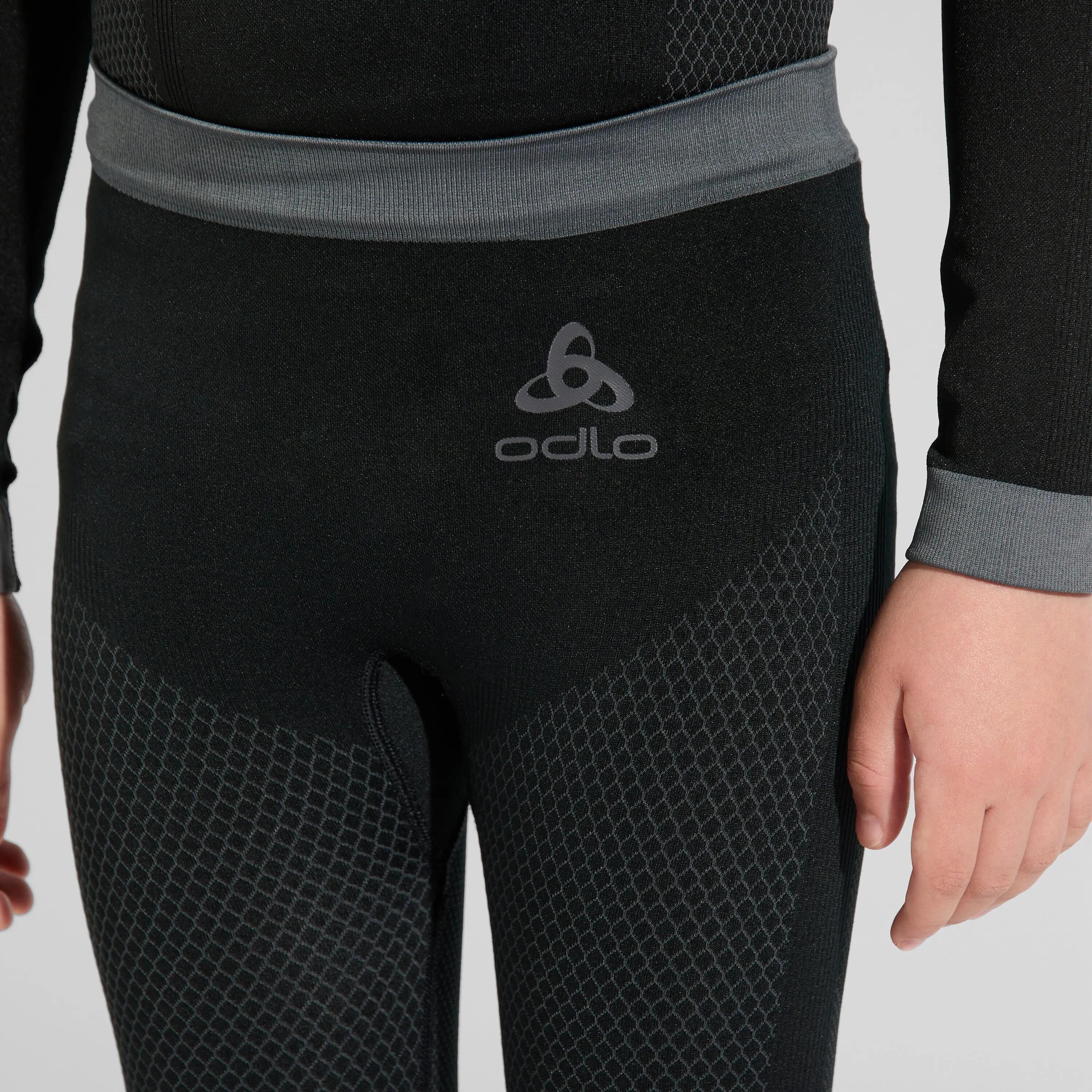 Calzamaglia lunga da bambino Odlo Performance Warm Eco Nero 3/6