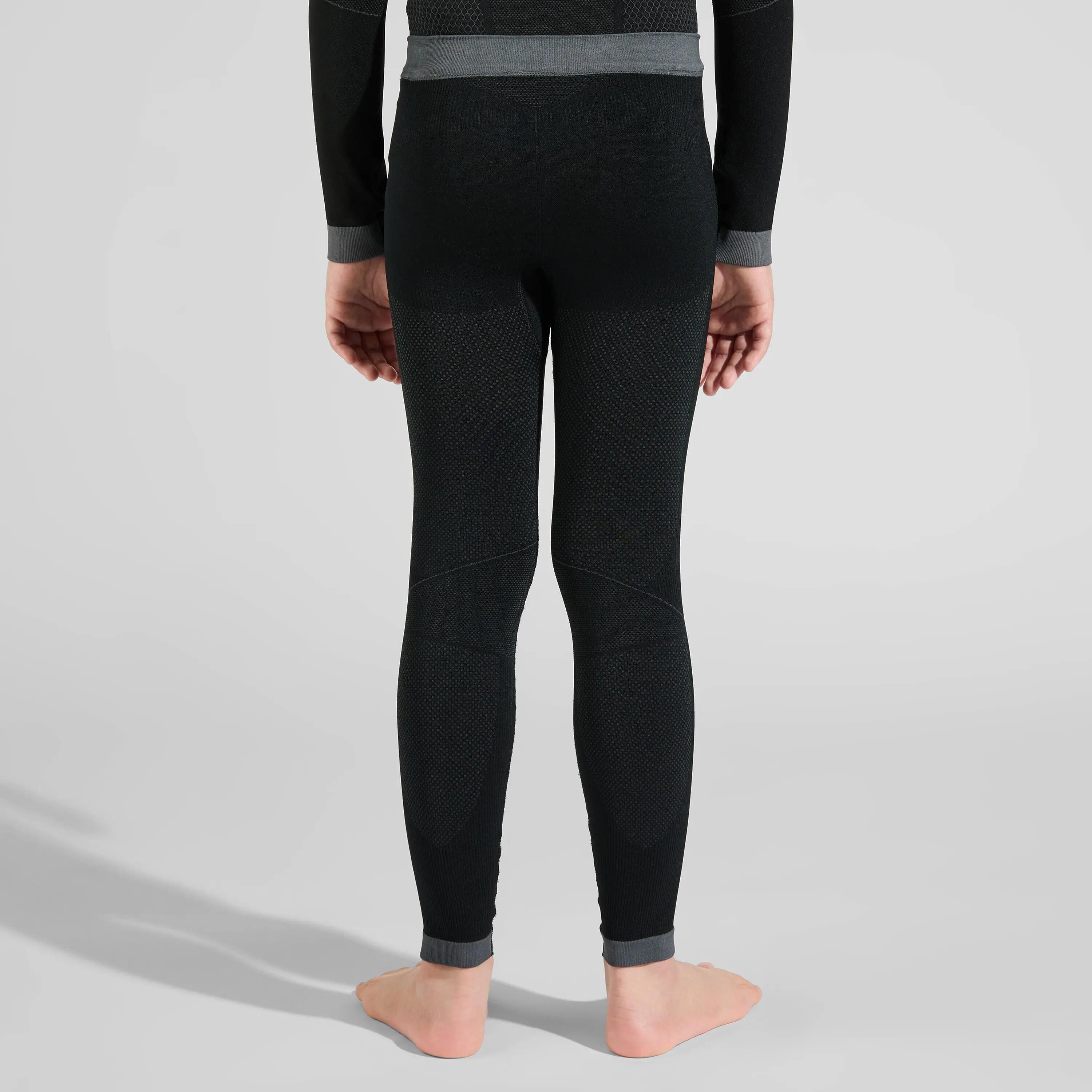 Calzamaglia lunga da bambino Odlo Performance Warm Eco Nero 2/6