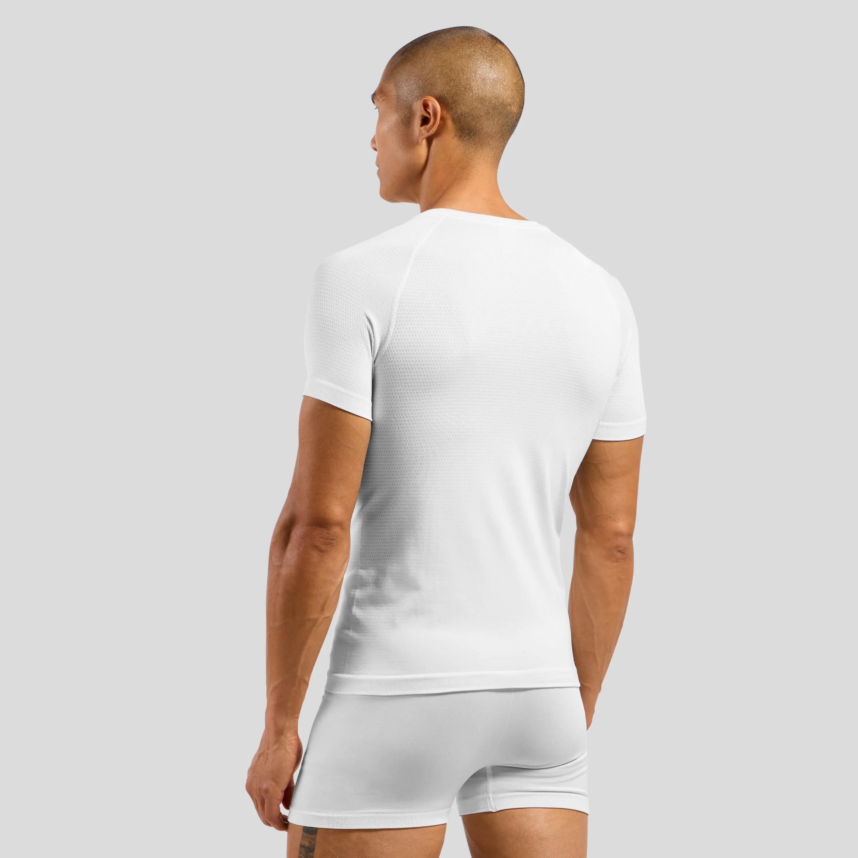 ODLO Shirt Korte Mouwen Performance Light ECO Thermoshirt WIT S 2/7