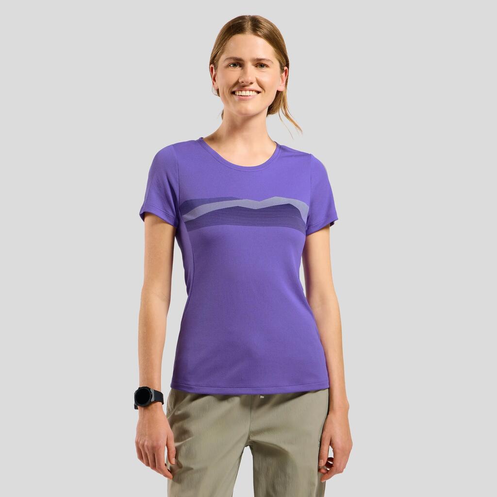 Odlo F-Dry Ridgeline Women's Technical T-Shirt Purple