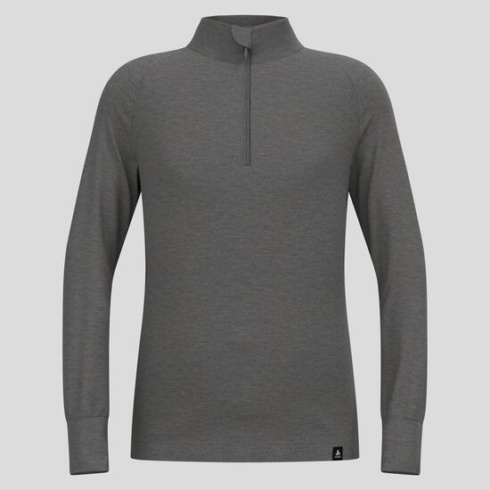 T-shirt thermique Odlo Active Warm col roulé manches longues clair
