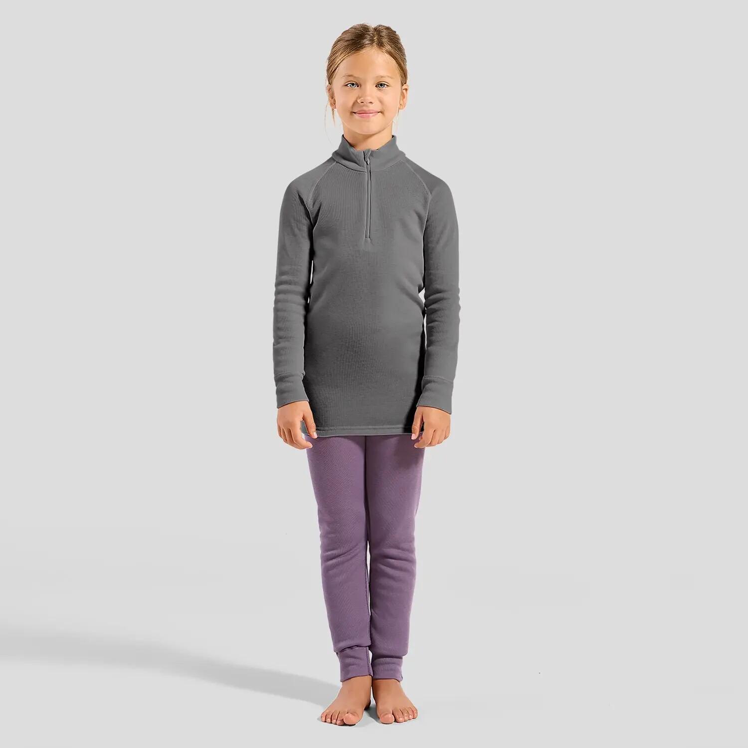 T-shirt thermique Odlo Active Warm col roulé manches longues clair 5/7