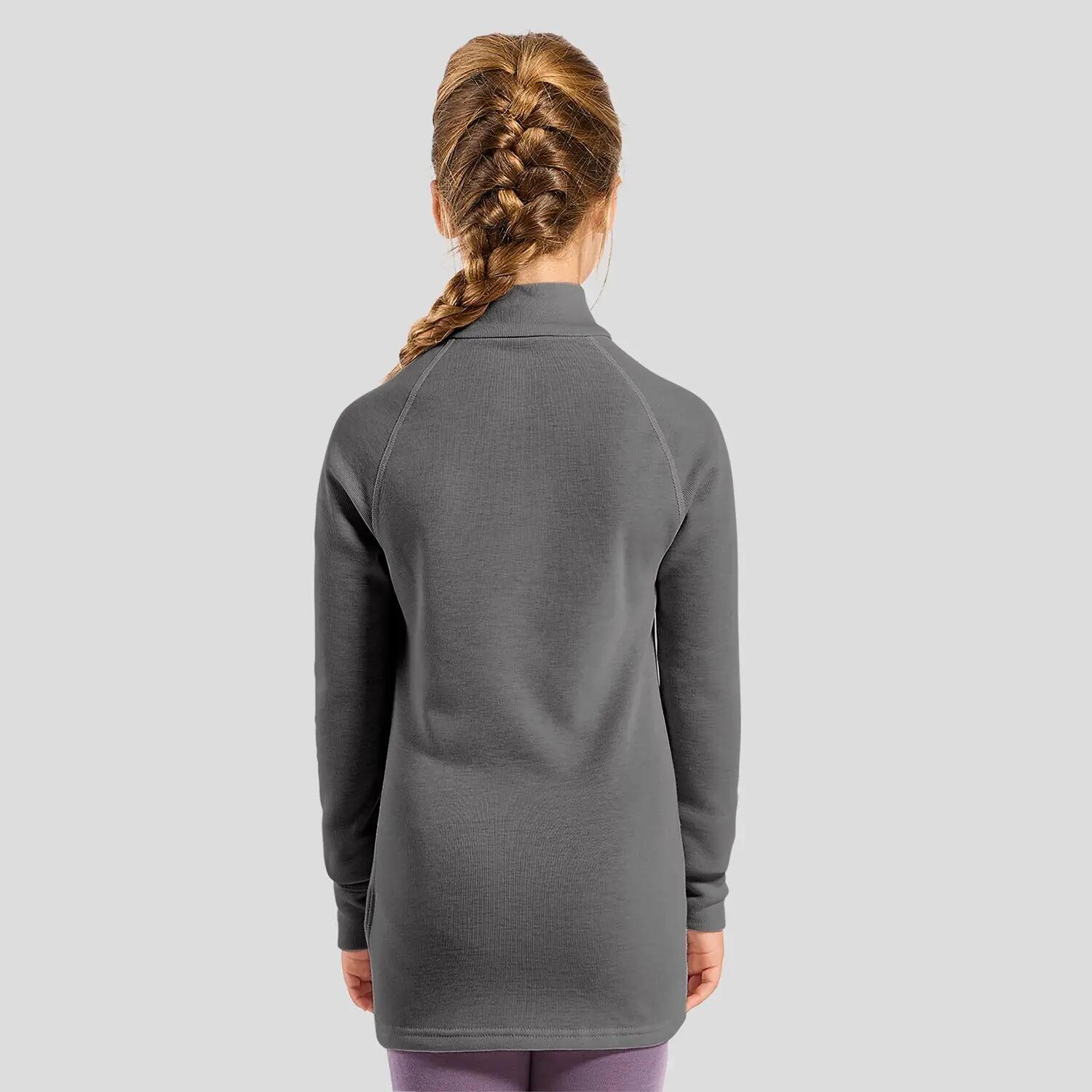 T-shirt thermique Odlo Active Warm col roulé manches longues clair 4/7