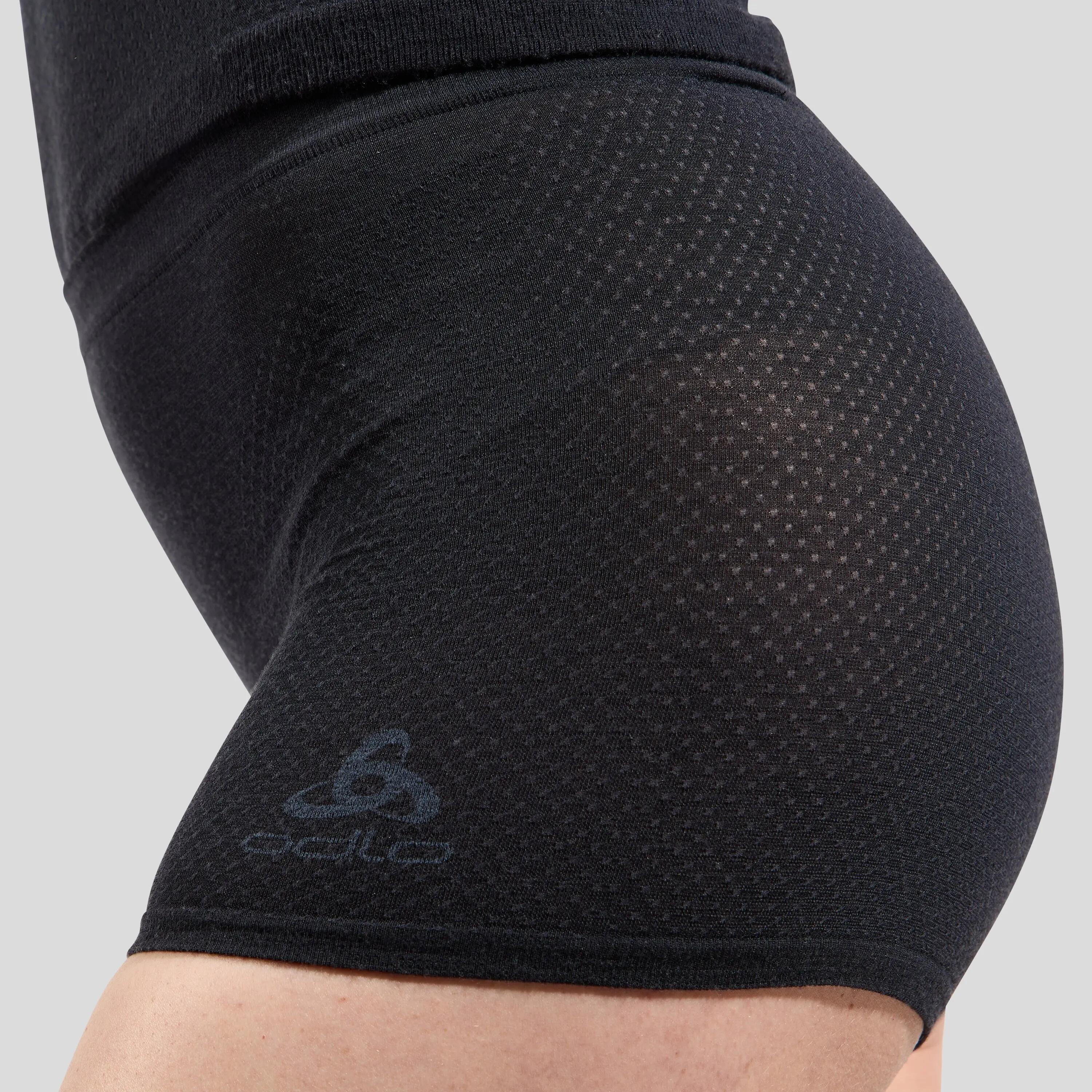 Bokserki damskie ODLO Merino PW 140 Seamless Sports Underwear Boxersczarne 3/6