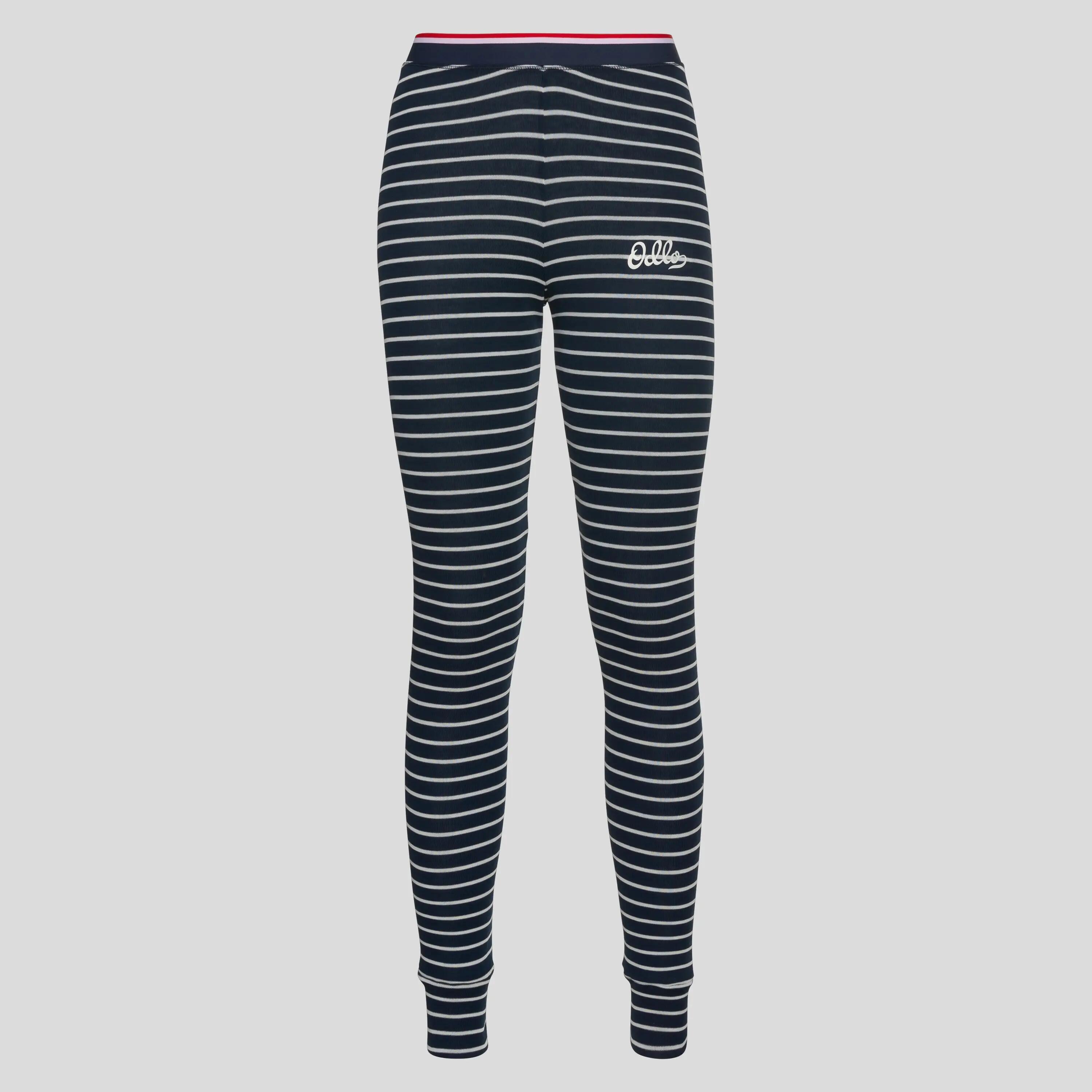 ODLO Damen Baselyer Tights Active Warm Originals Eco 3/4