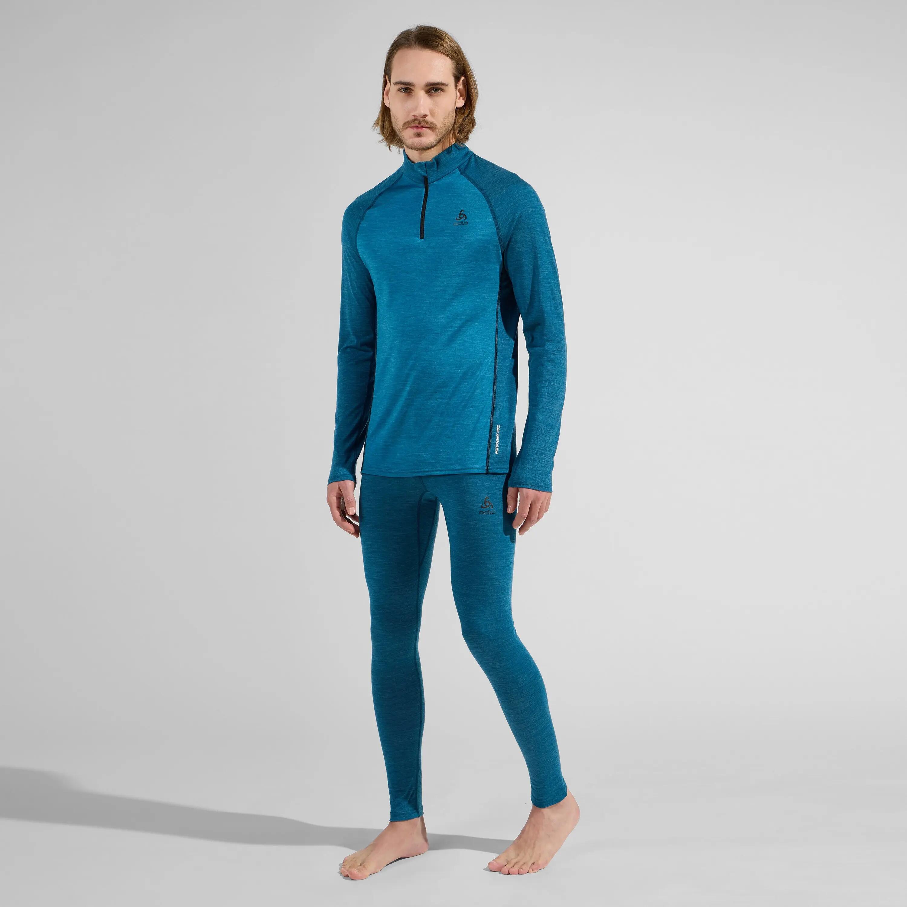 Legginsy termoaktywne męskie Odlo NATURAL Performance Wool 4/7