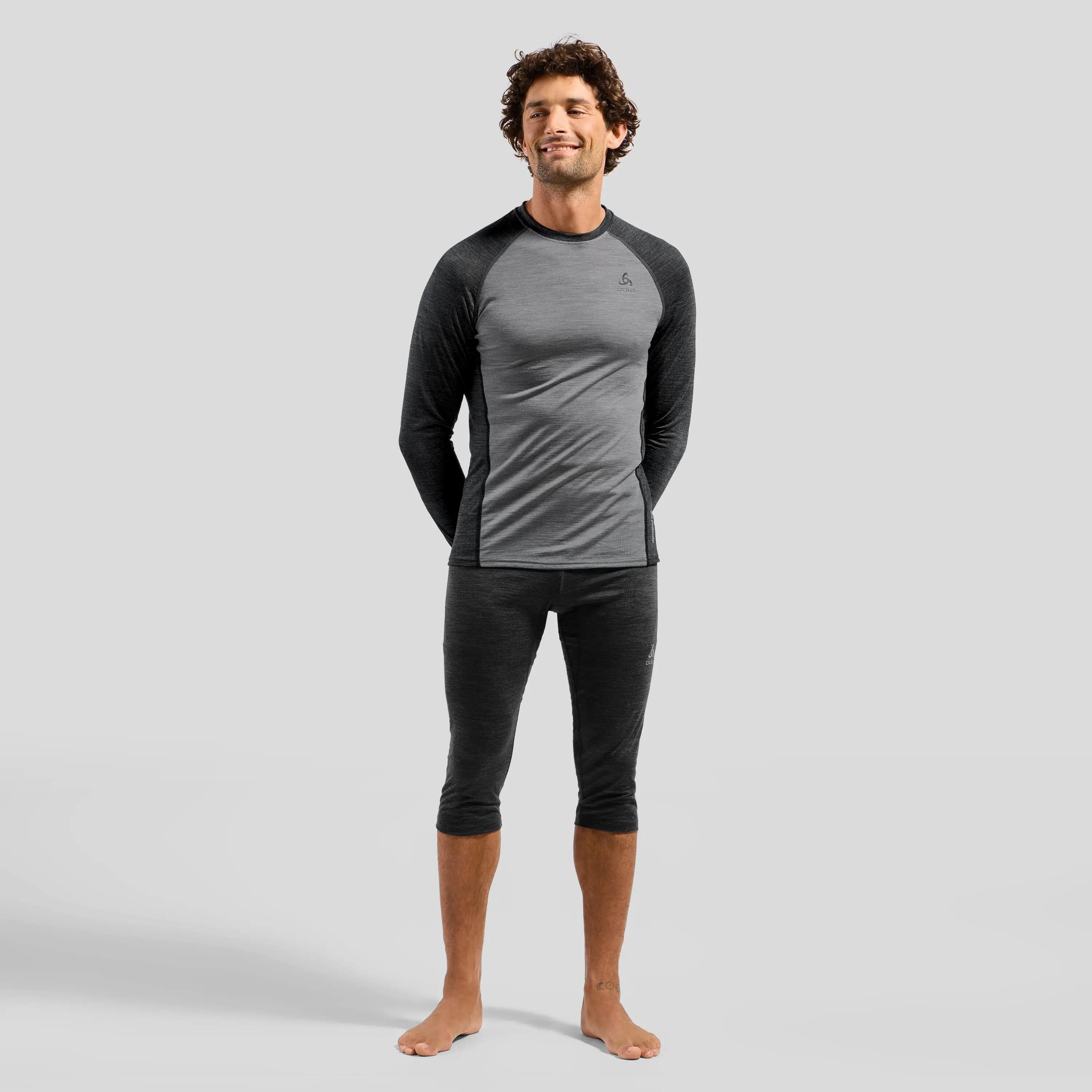 Unterhemd BL TOP crew neck l/s NATURAL P 5/7