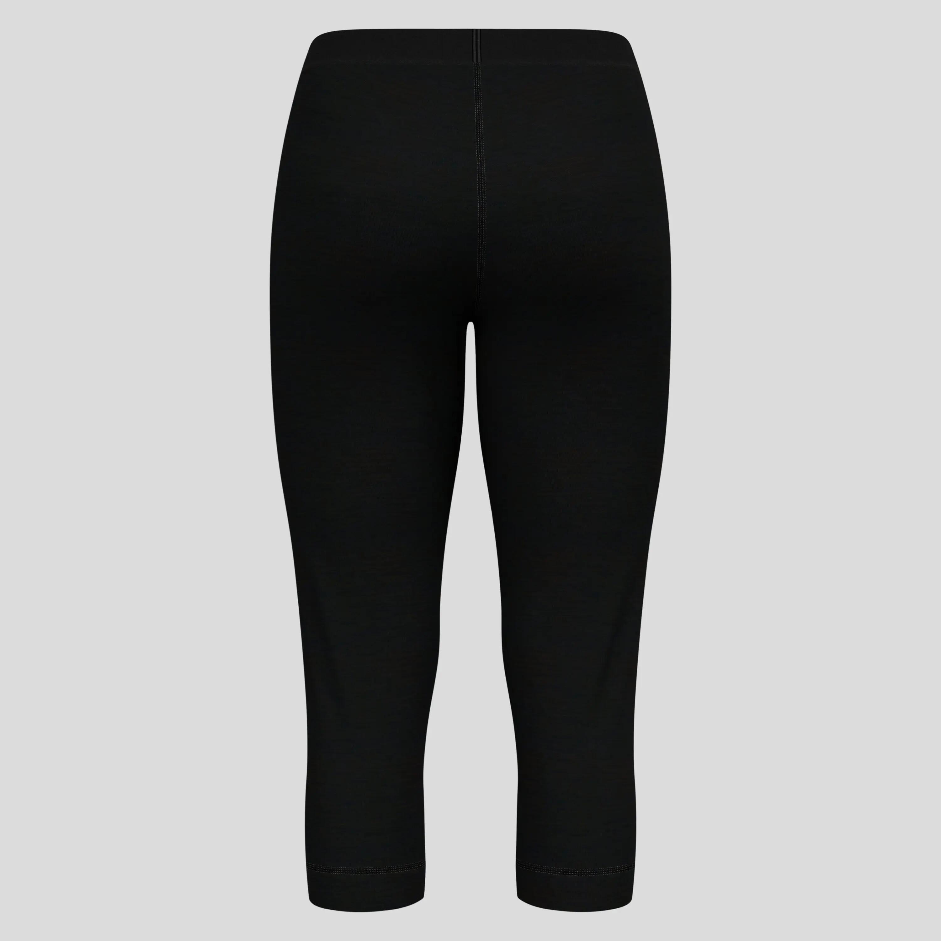 ODLO Baselayer Driekwartsbroek MERINO 200 Sportbroek ZWART M 6/9