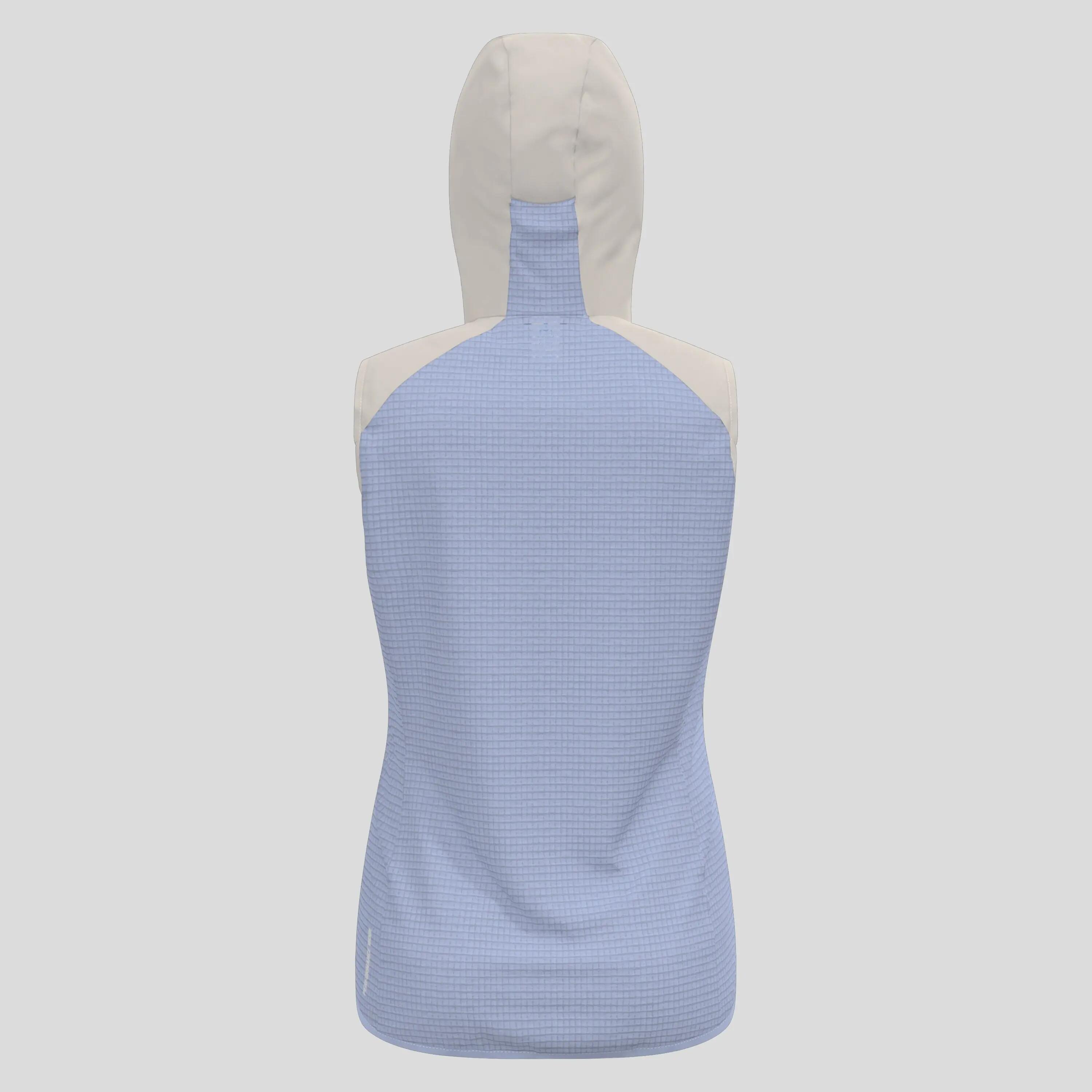 Odlo Ascent Women's Hybrid Vest Grijs/Blauw 6/6