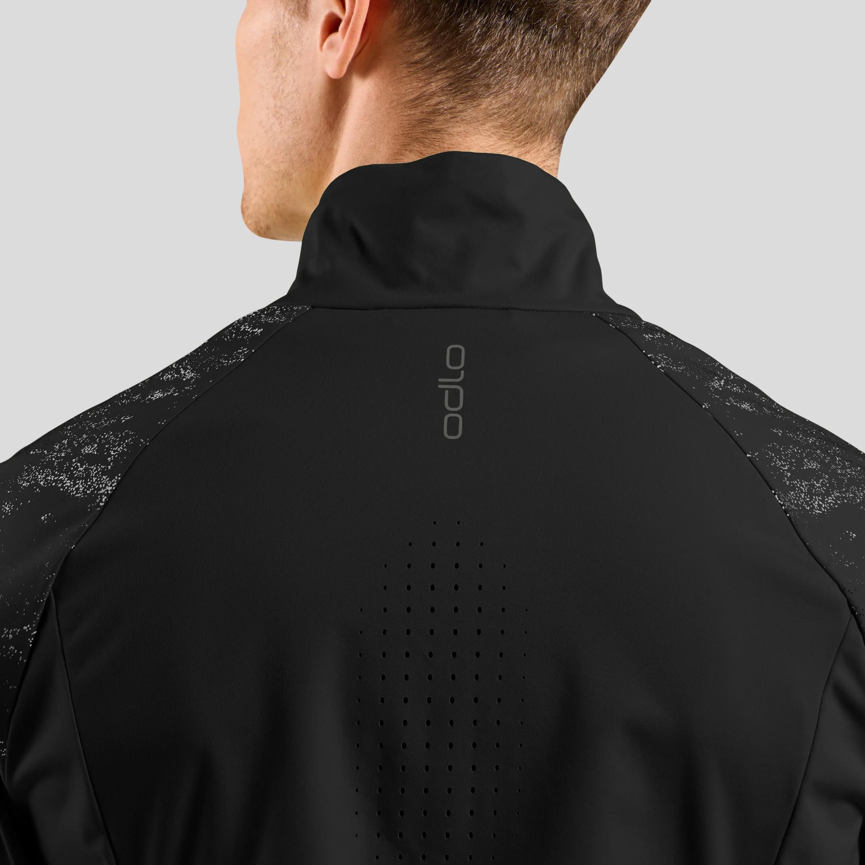 Jas Running Man Odlo Zeroweight Pro Warm 2.0 Zwart 5/8