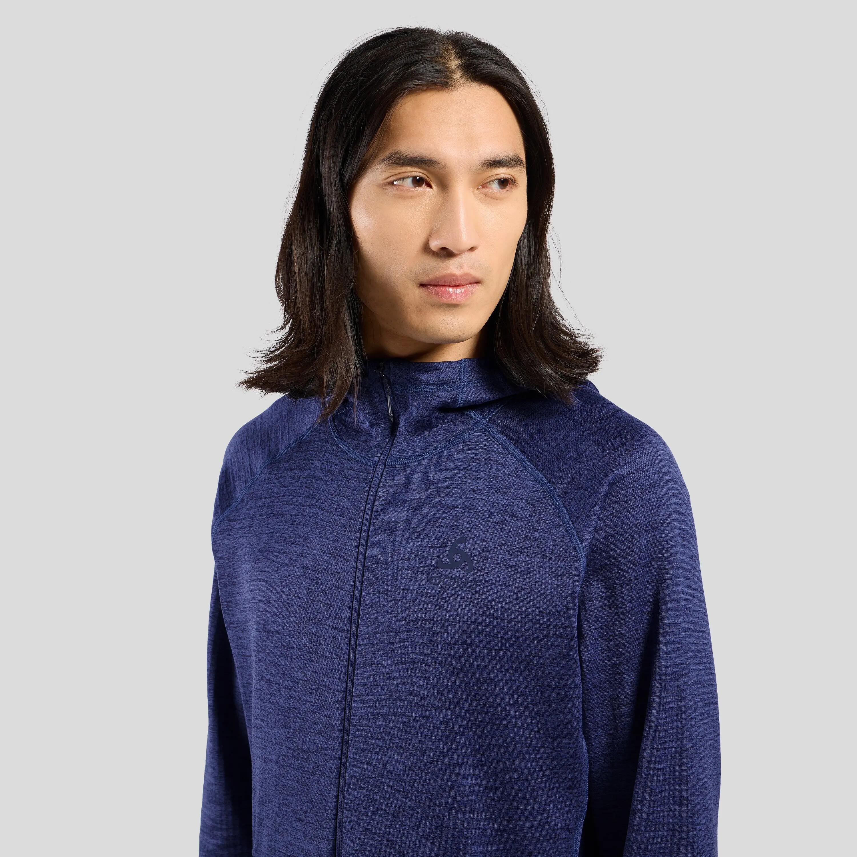 Bluza męska Odlo TENCIA Mid layer hoody full zip 3/7