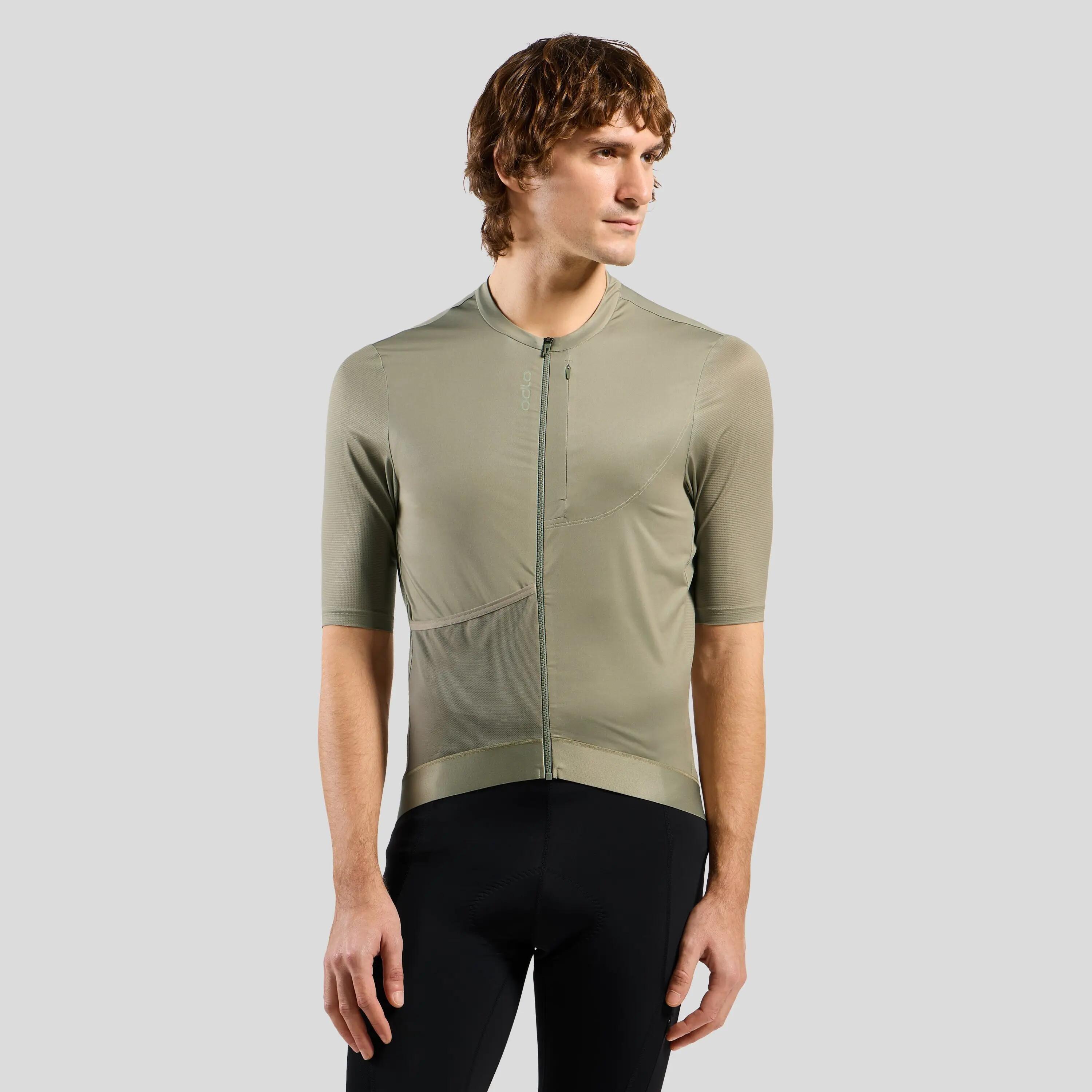 Explorer Pro Chill-Tec fietsshirt met volledige rits ODLO 1/8