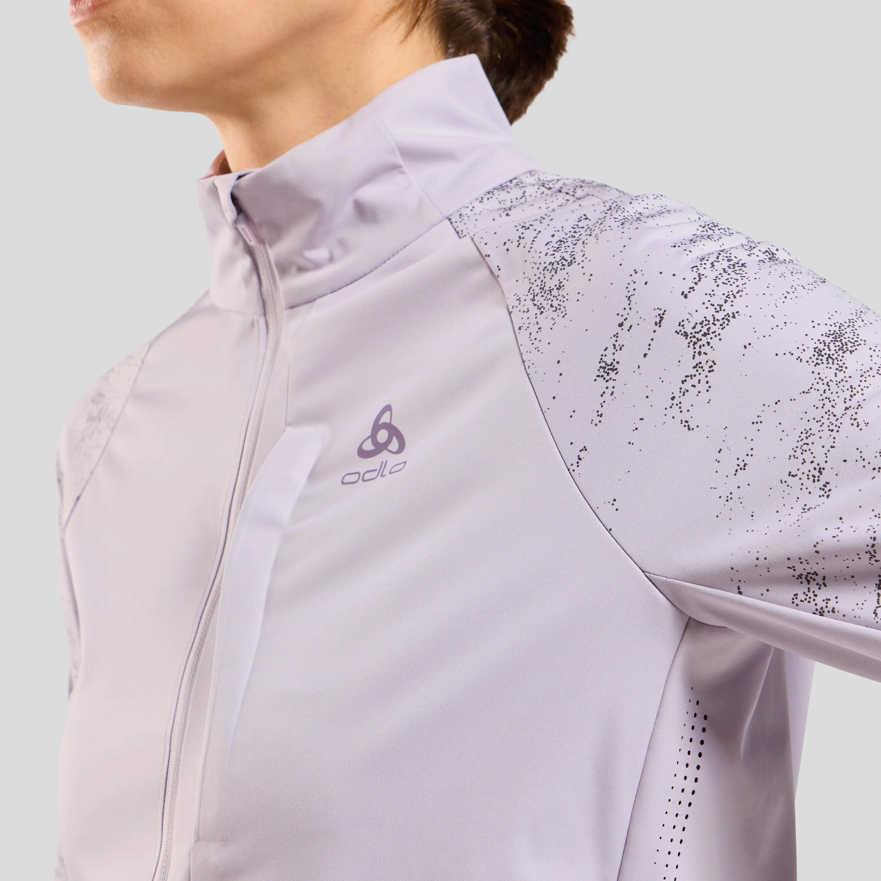 Giacca da running da donna Odlo Zeroweight Pro Warm 2.0 Mauve 5/9