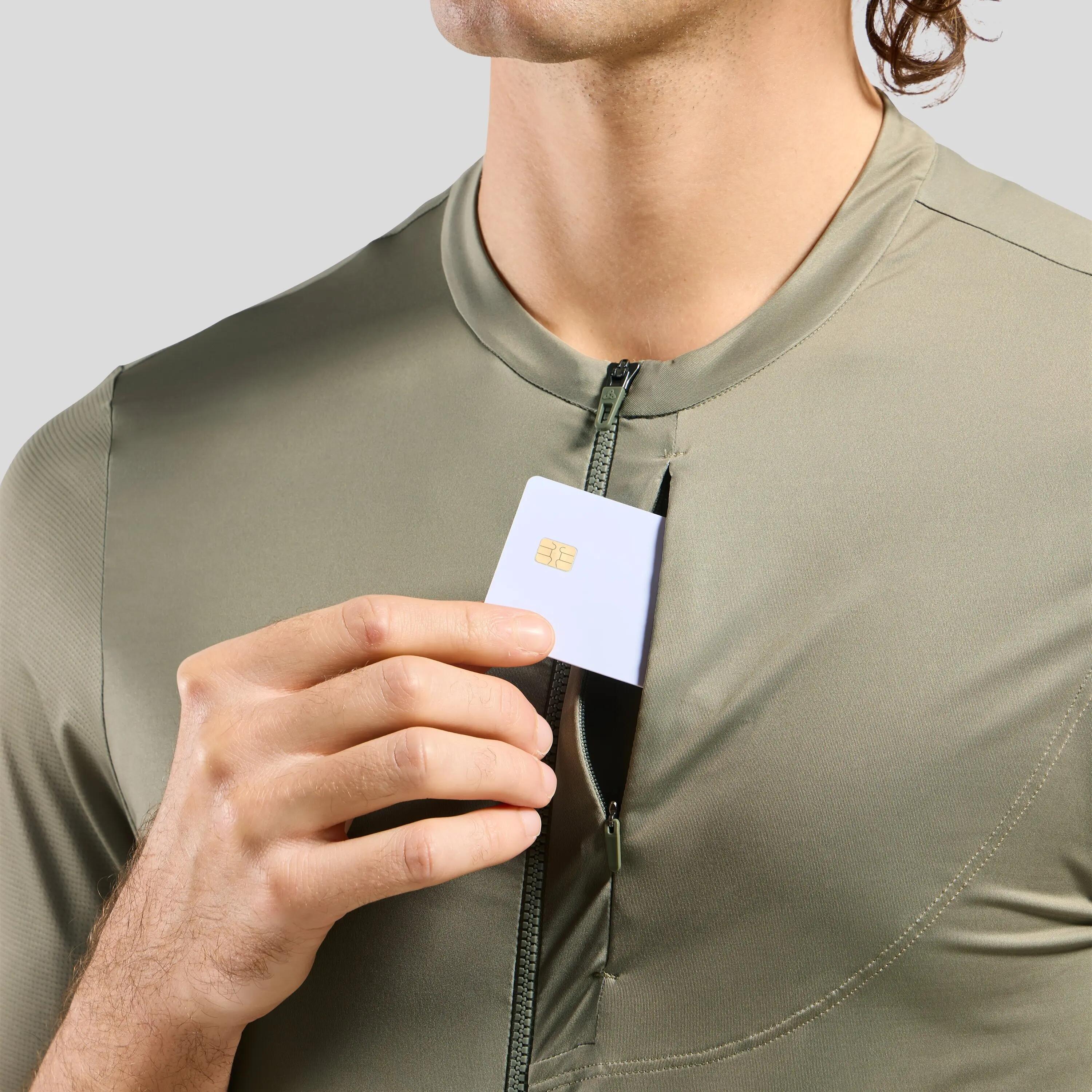 Explorer Pro Chill-Tec fietsshirt met volledige rits ODLO 4/8