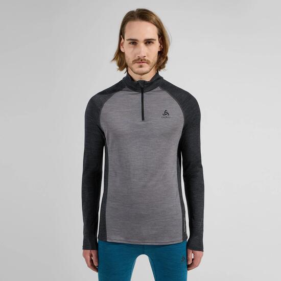 Bluza termiczna męska Odlo Natural Performance PW 150 BL