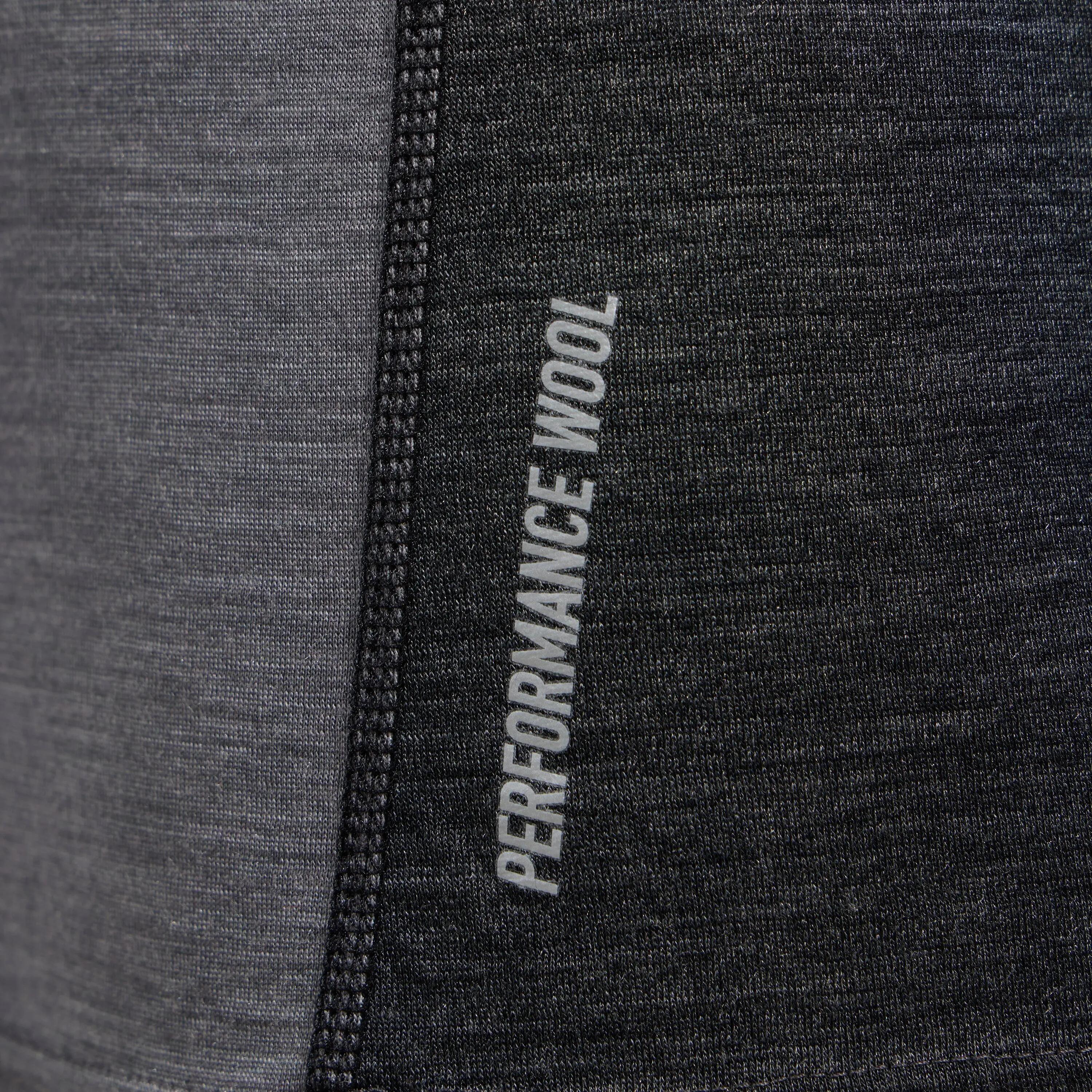 Base Layer Odlo 1/2 Zip Performance Wool 150 Grey 4/7